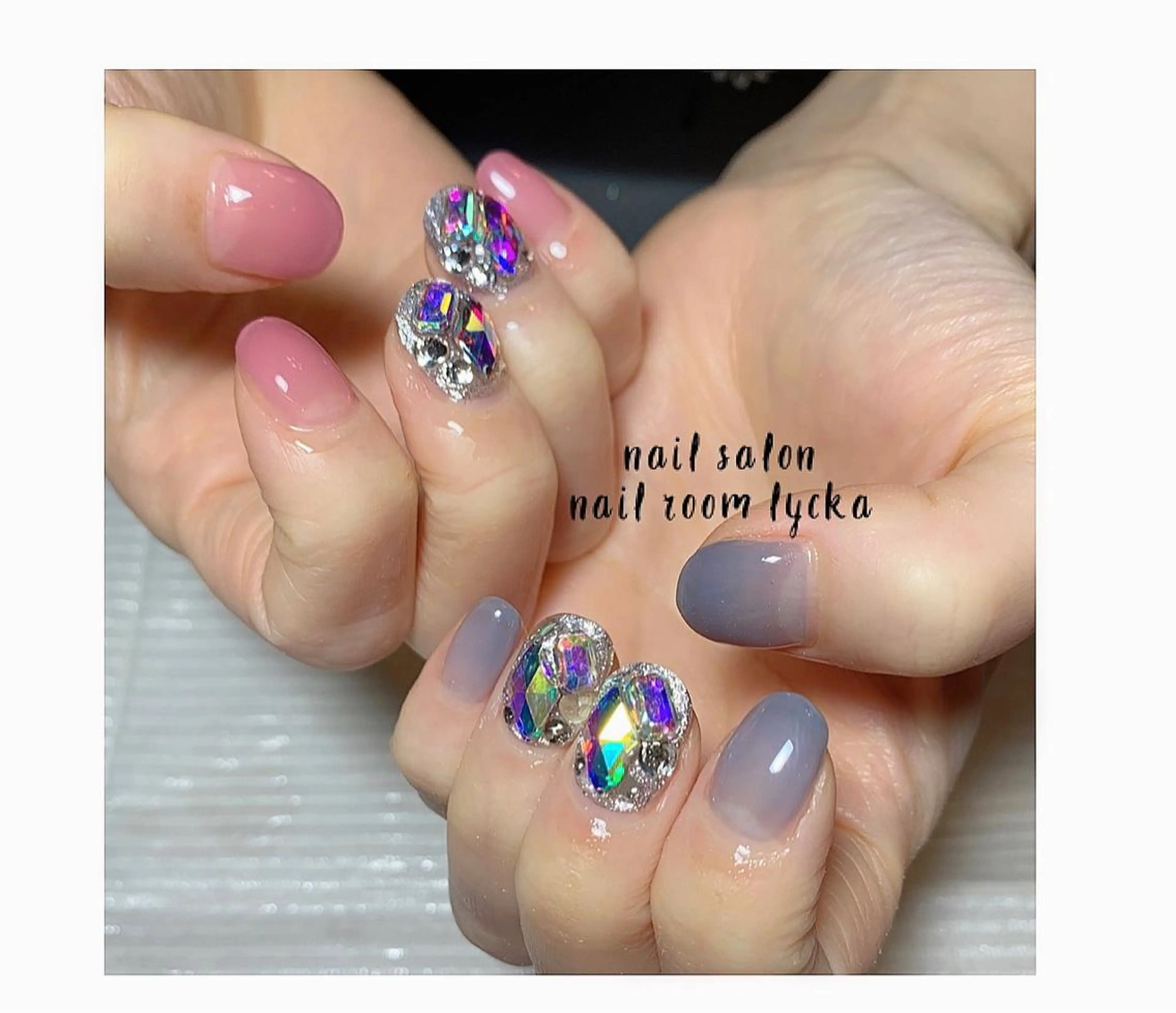 ネイル ジェルネイル ニュアンスネイル パラジェル 春ネイル 夏ネイル ﾈｲﾙﾙｰﾑﾘｯｶ 𝐦𝐚𝐲𝐮のネイルデザイン