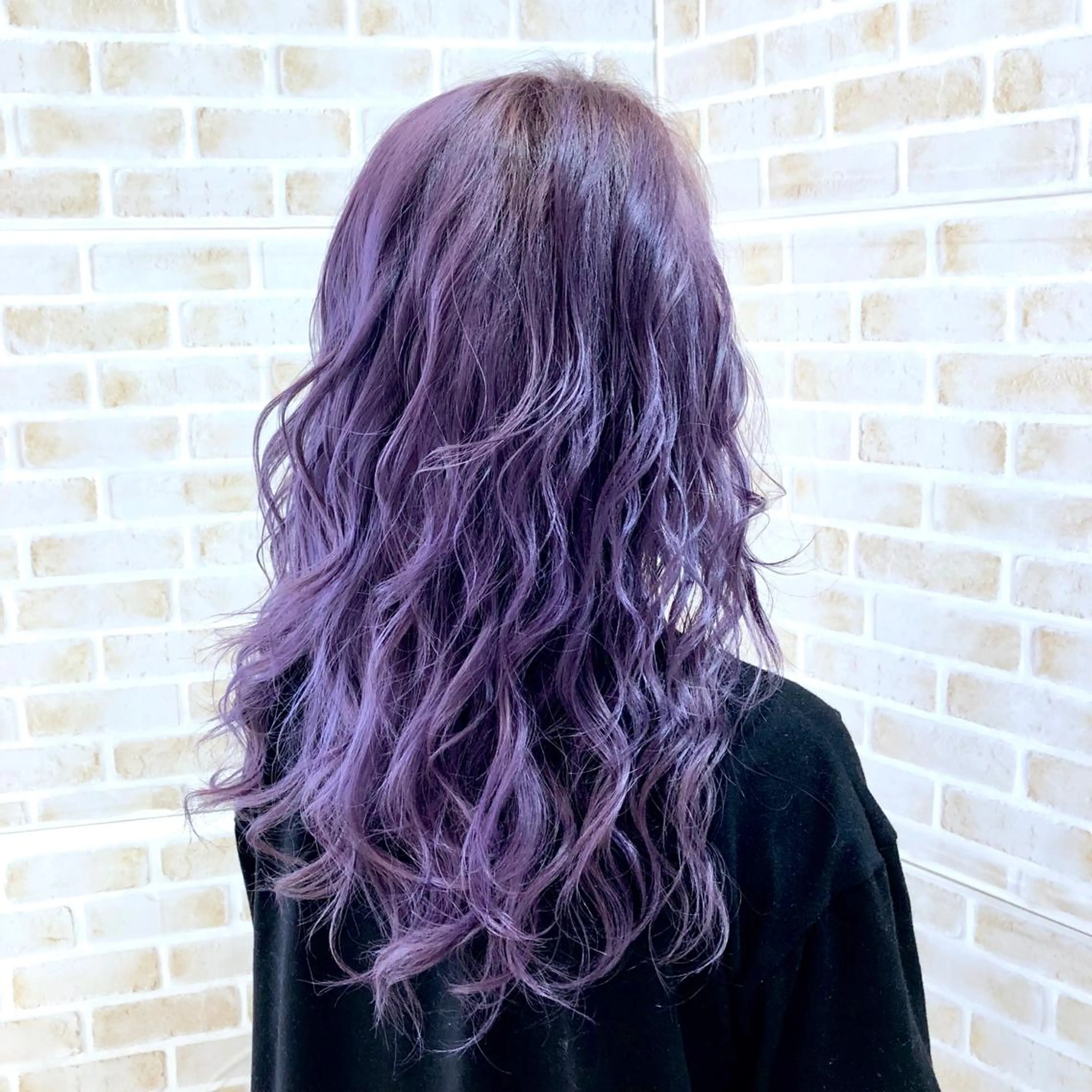 ロング カラー アッシュ ブリーチ ケアブリーチ ラベンダーカラー ラベンダーアッシュ ヘアカラー トリートメント 🌈ぷる艶カラー🌈 髪質改善👑柳沼尚貴のヘアスタイル