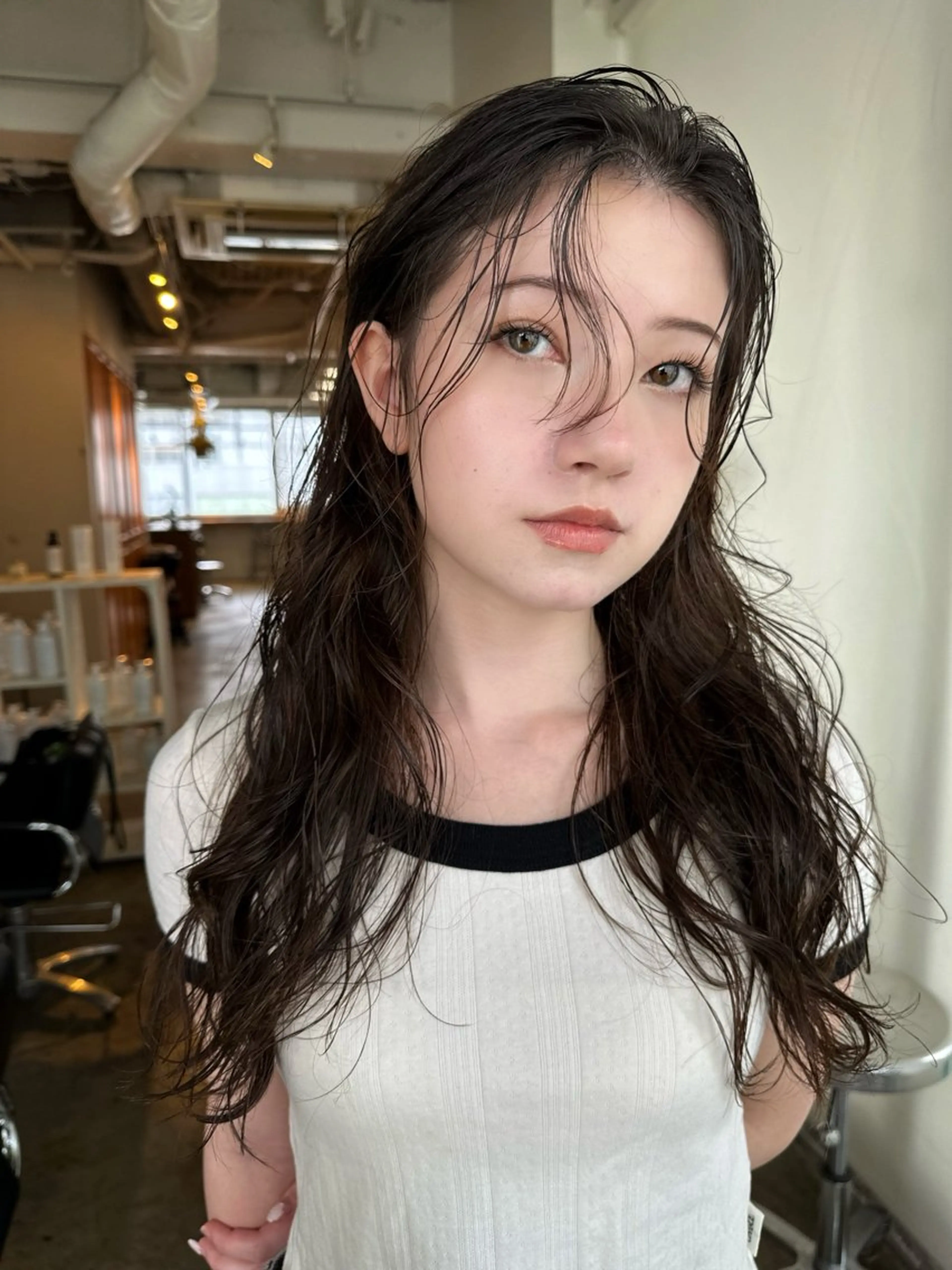 ロング パーマ 上野⭐️メンズ特化 森田道成のヘアスタイル