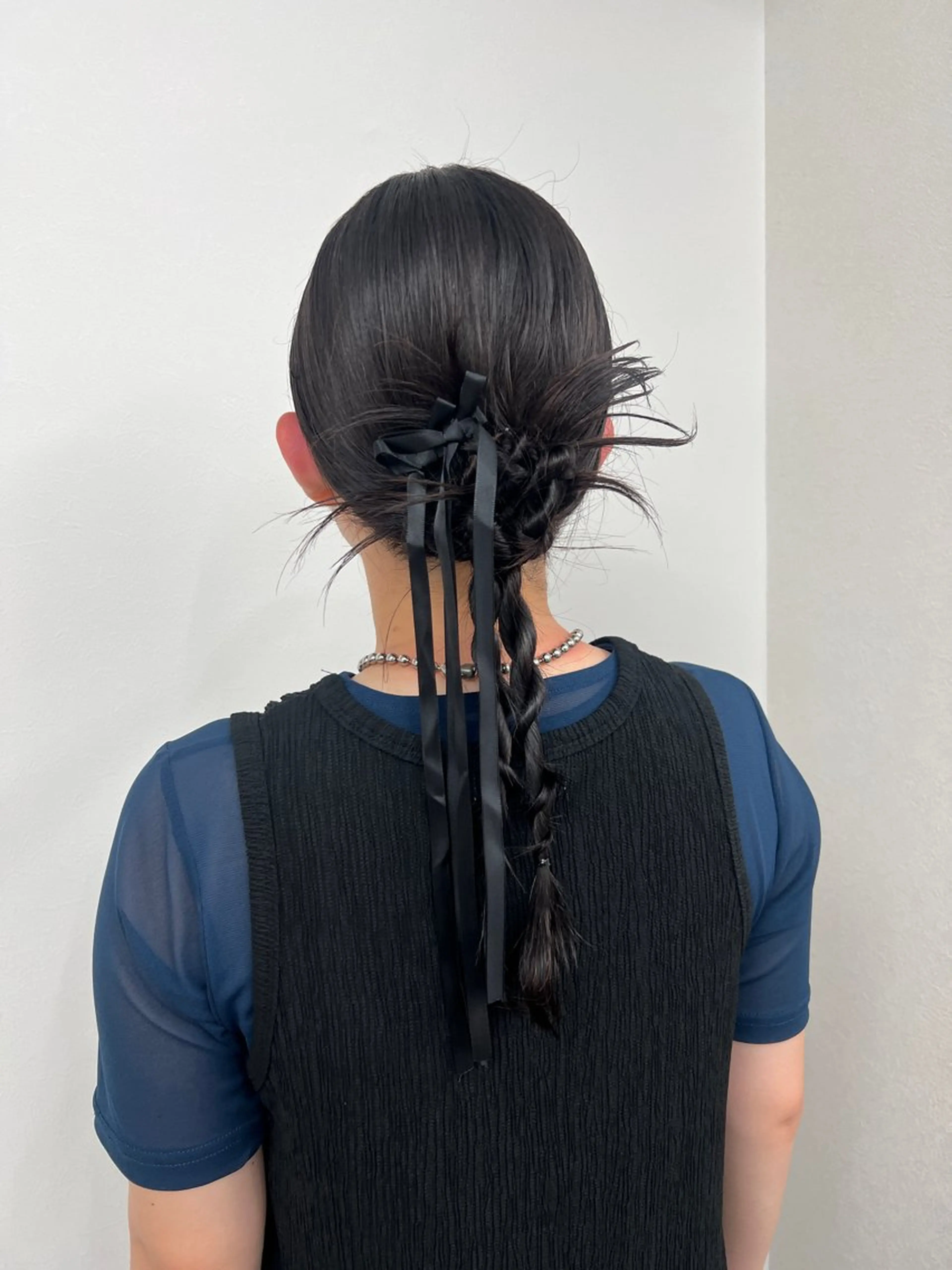 ヘアアレンジ レイヤー透明感カラー AIKAのヘアスタイル