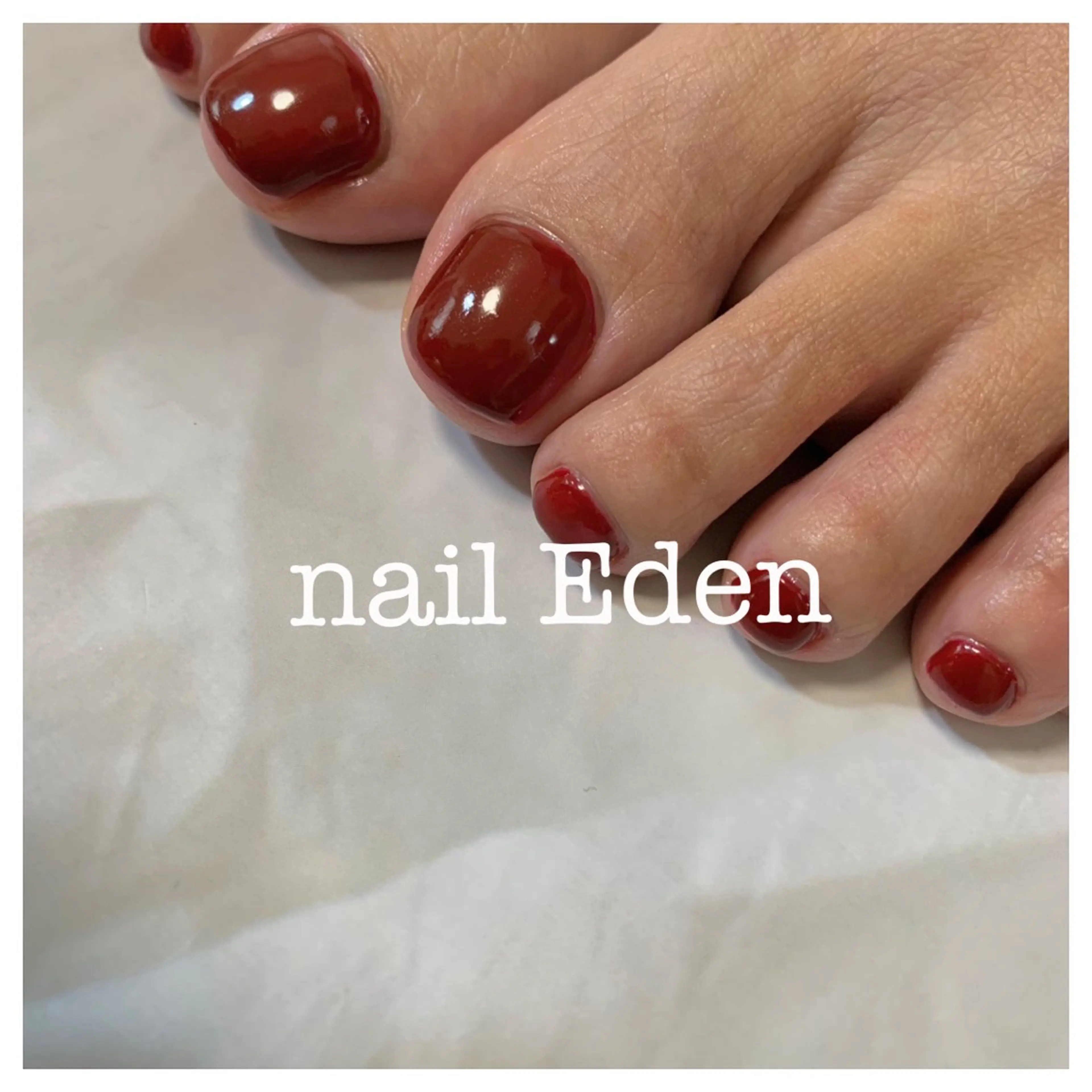 ネイル 持ち込み フットネイル Eden　private nail saron所属・Eden ♾️のネイルデザイン
