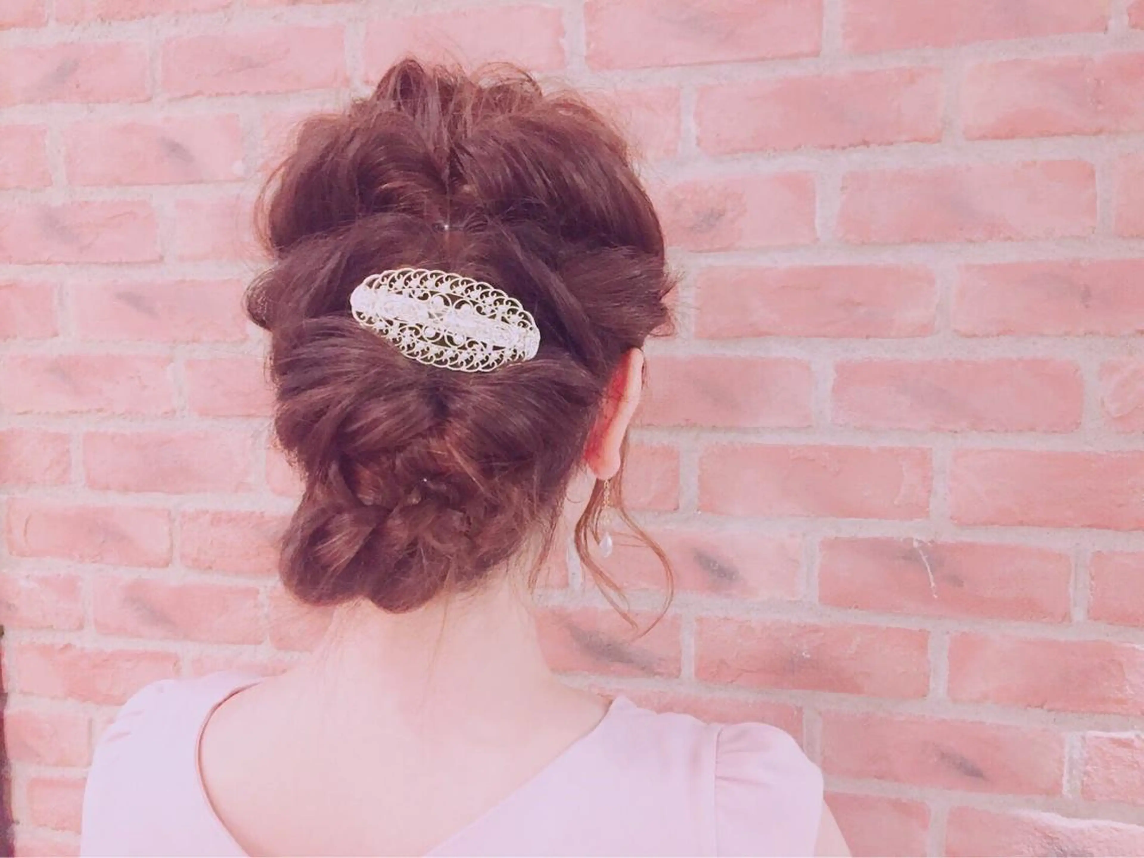 ロング カラー ヘアアレンジ GO TODAY SHAiRE SALON所属・透明感カラー🤎 ゆりのヘアスタイル