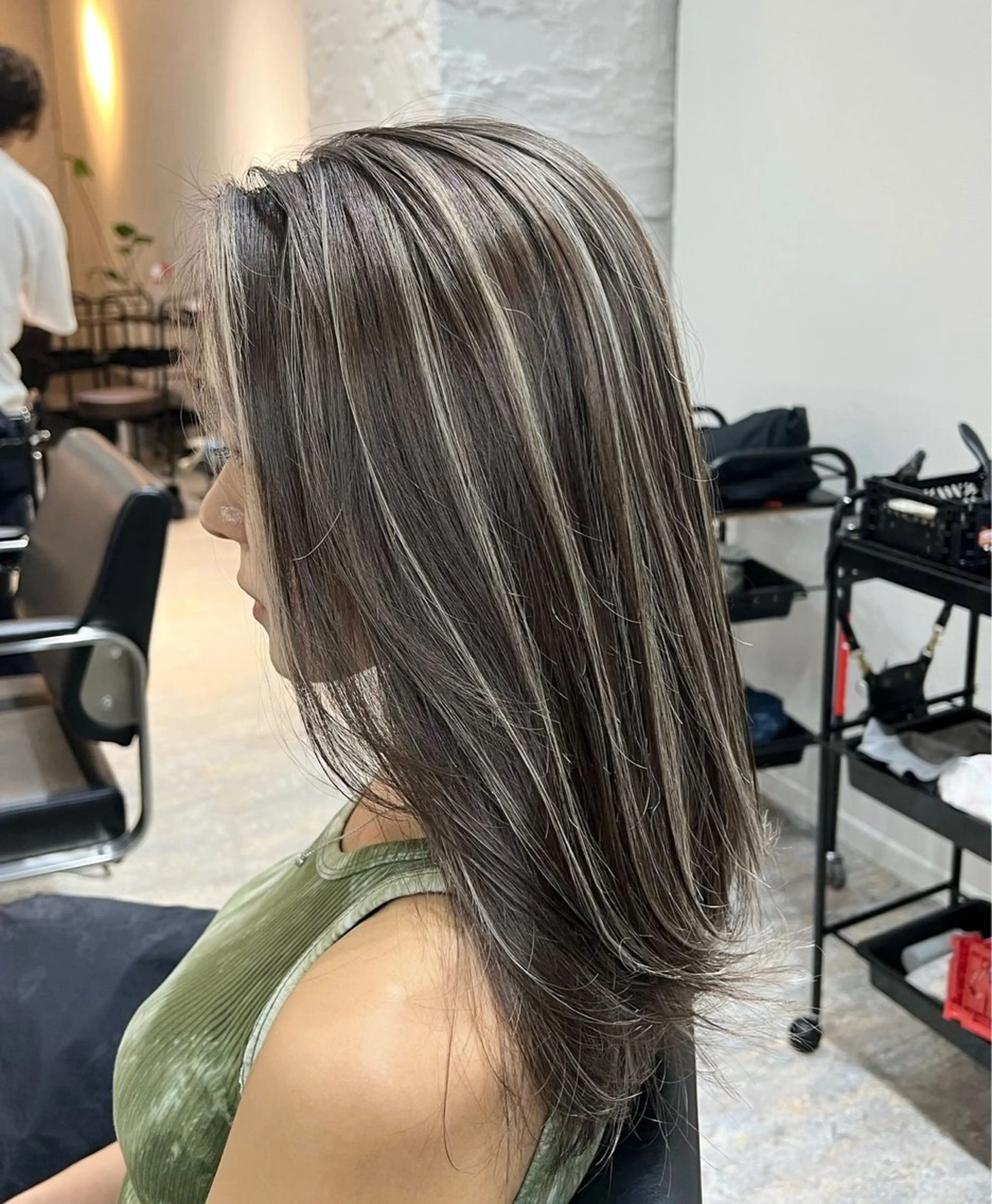 ロング blend渋谷 はなのヘアスタイル