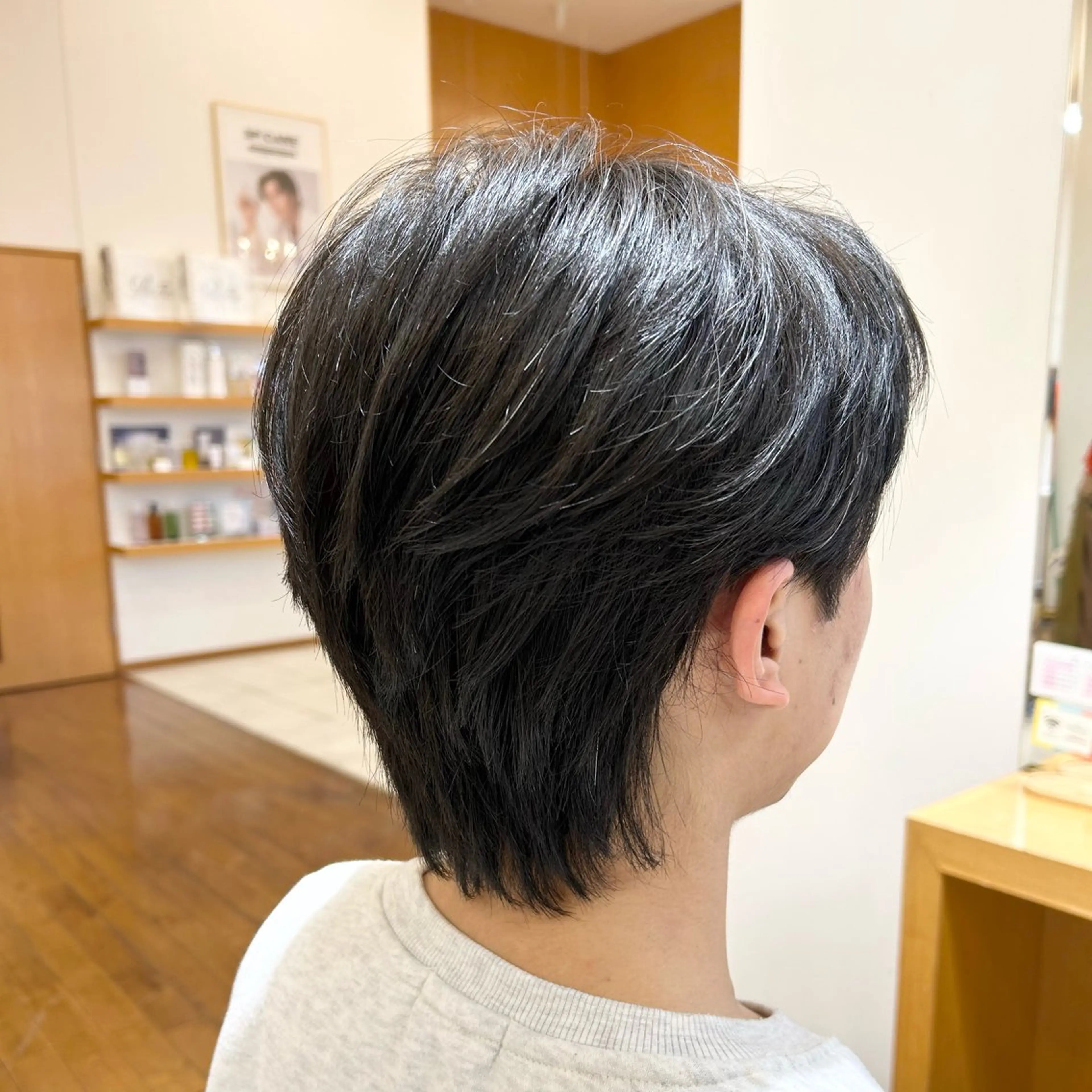 メンズ センターパート メンズ韓国風 ing（イング）所属・林 沙季のヘアスタイル