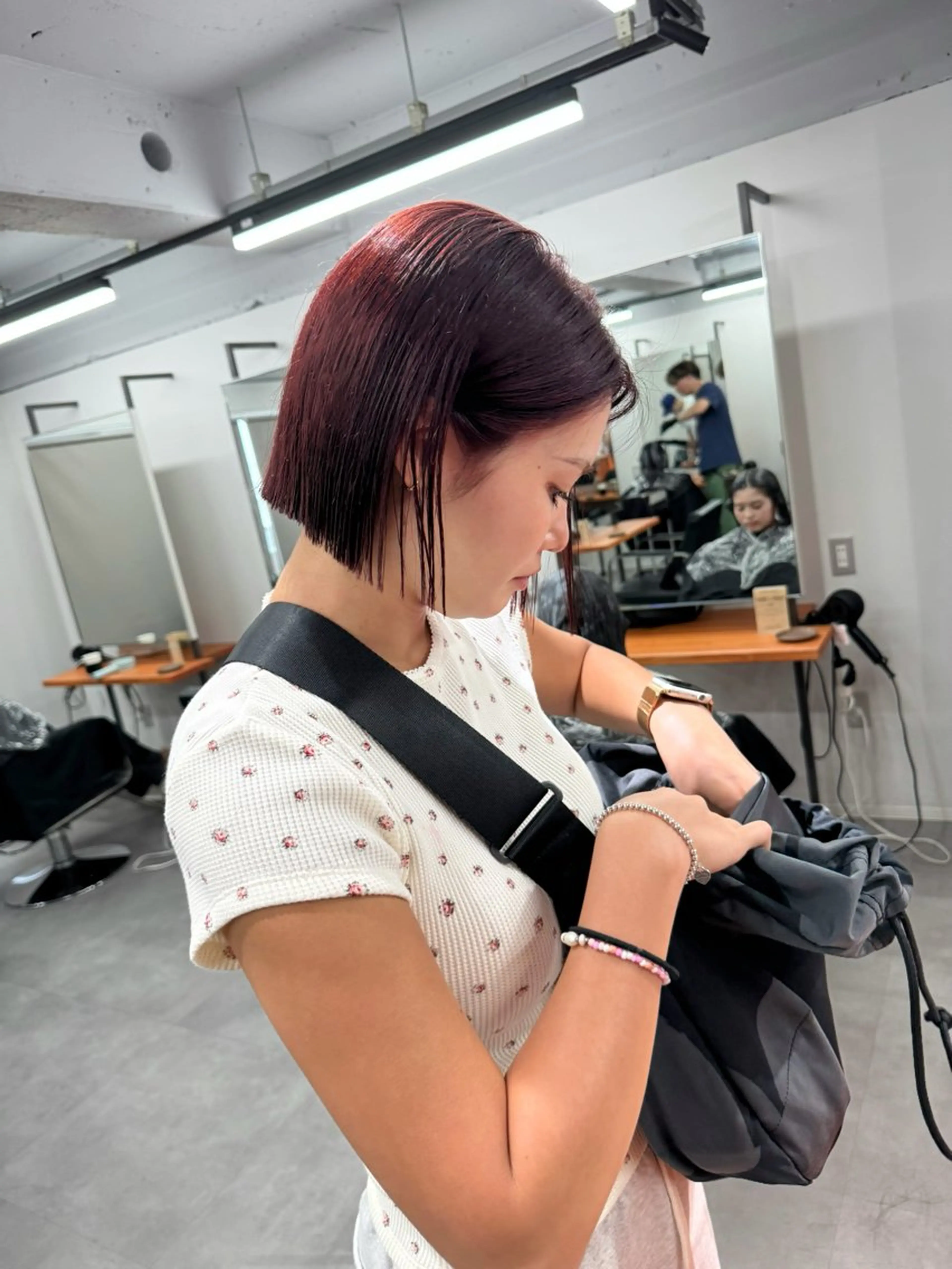 ショート カット ヘアカラー ボブ/ブリーチ /タイヨウのヘアスタイル