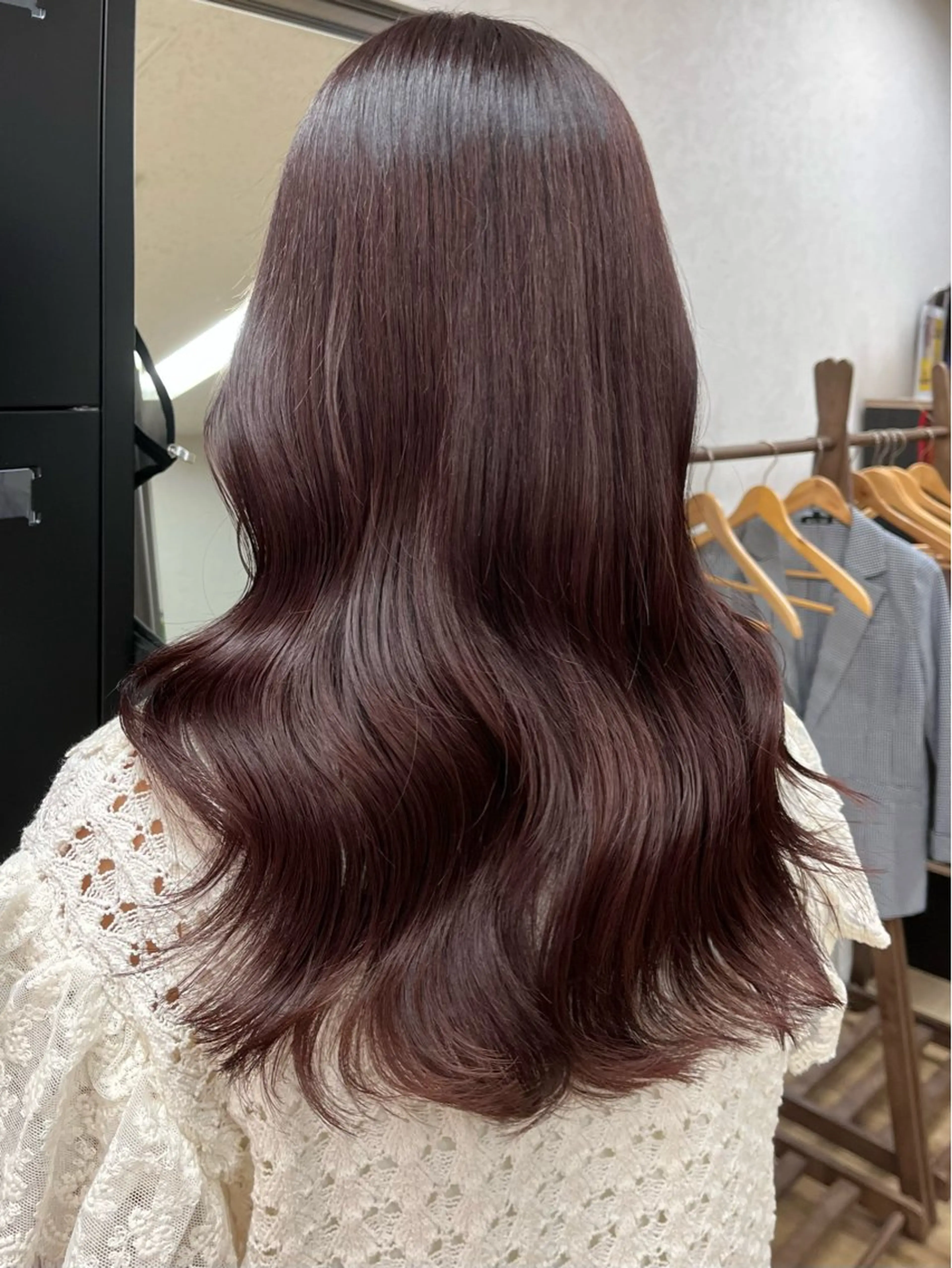 ロング カラー nono/パーマ /顔まわりカット🐈のヘアスタイル