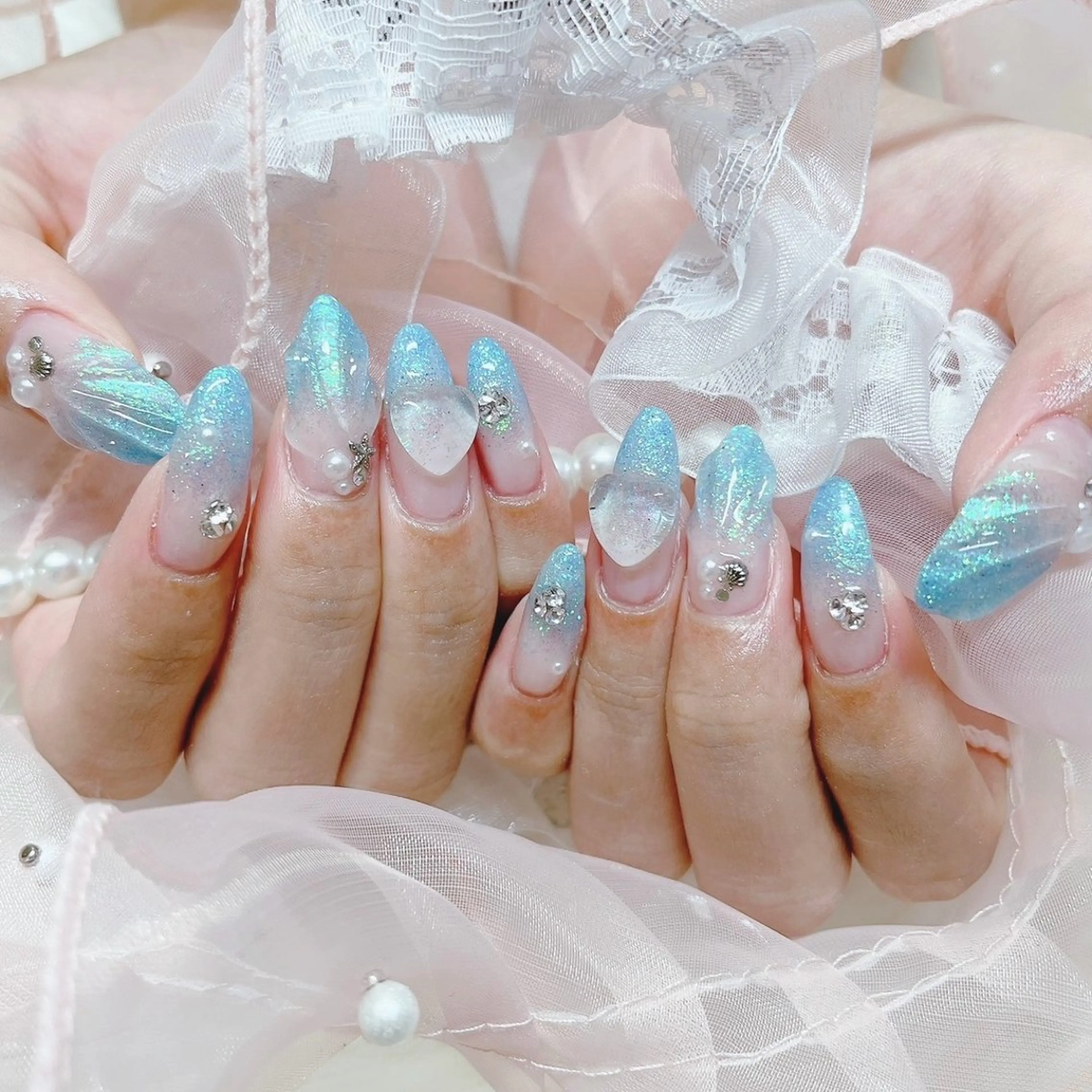 ネイル ジェルネイル ワンホンネイル ハンドネイル Nail lieNのネイルデザイン