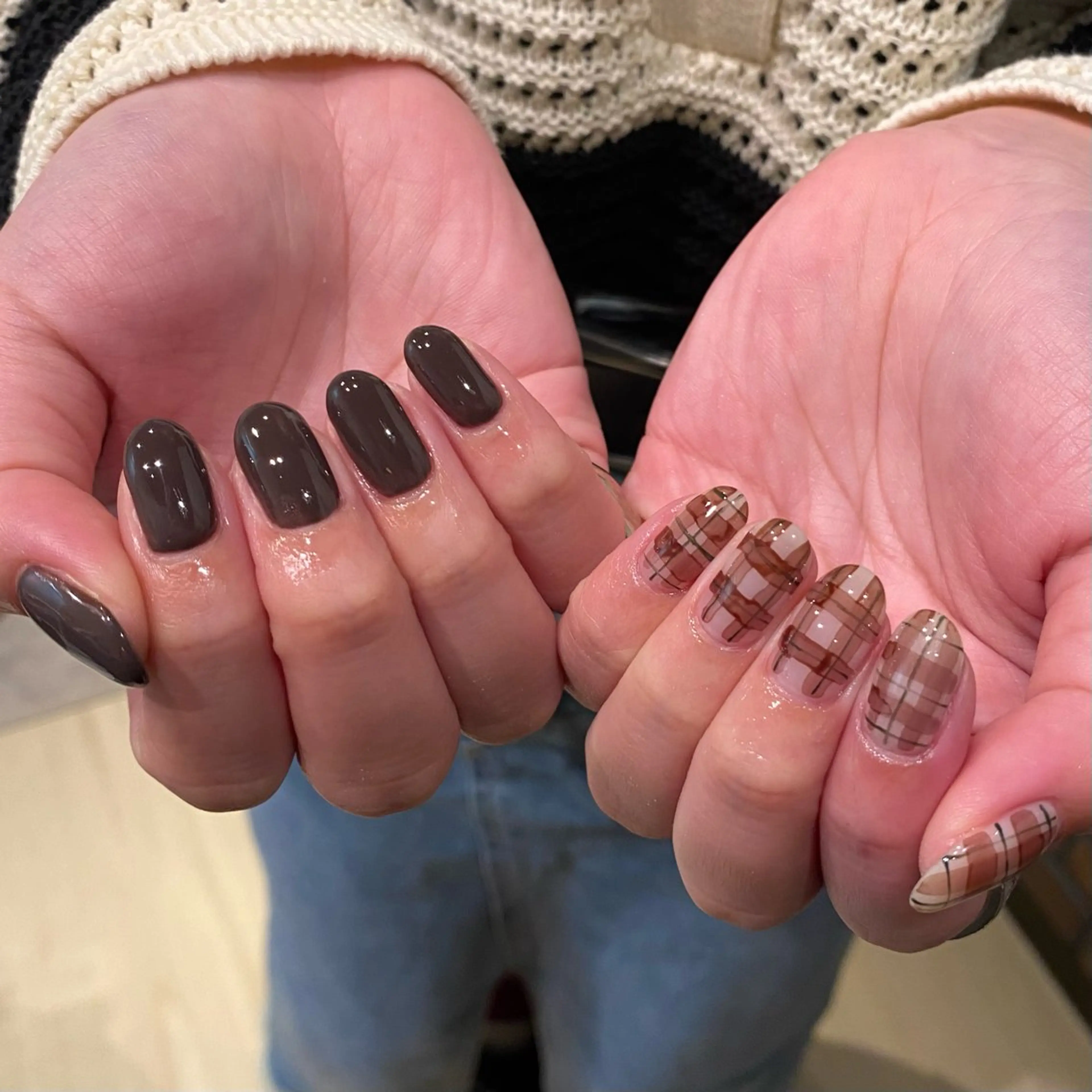 ネイル ハンドネイル ecrin エクラン maiのネイルデザイン