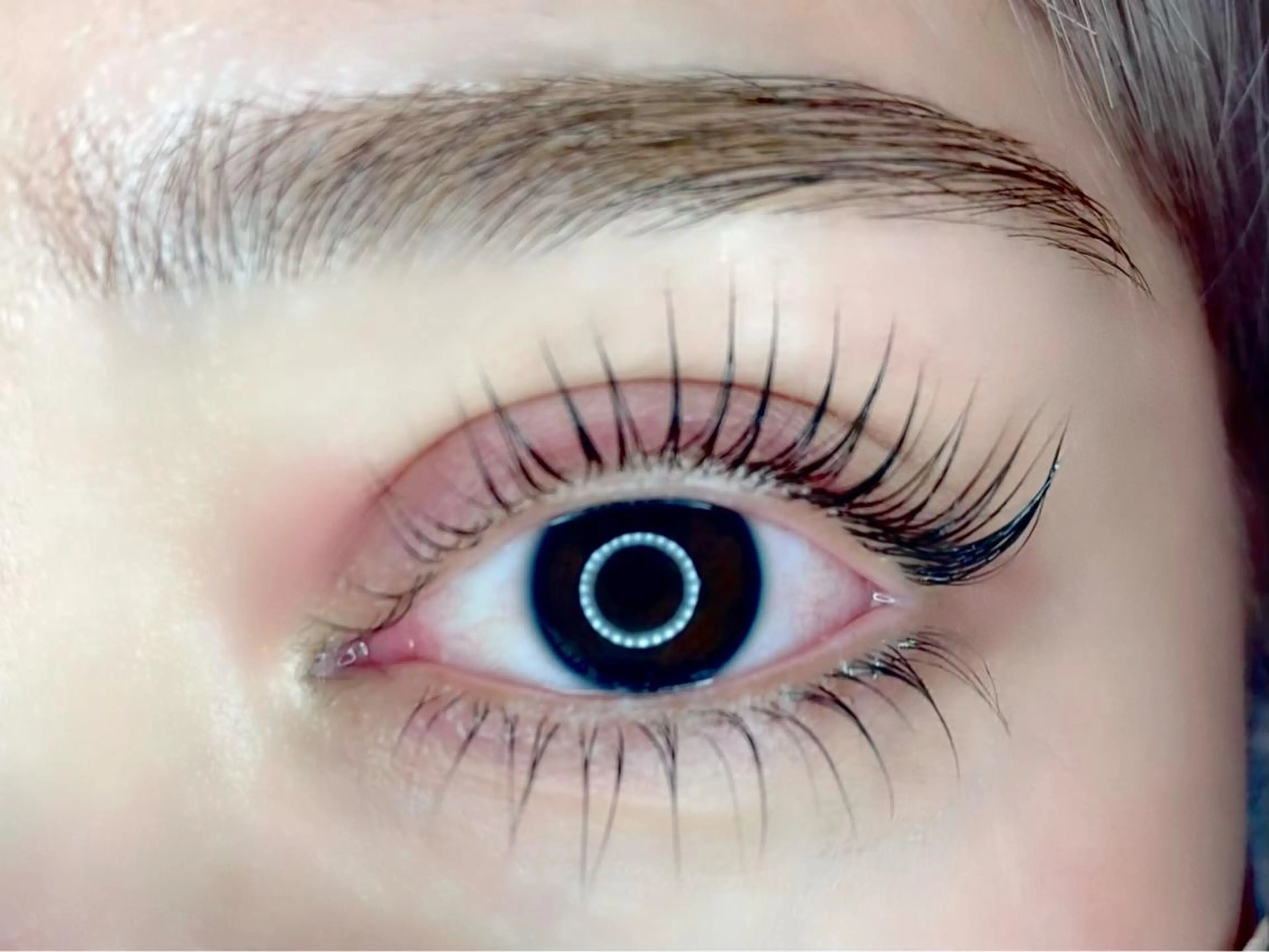 下まつげパーマ👁の写真