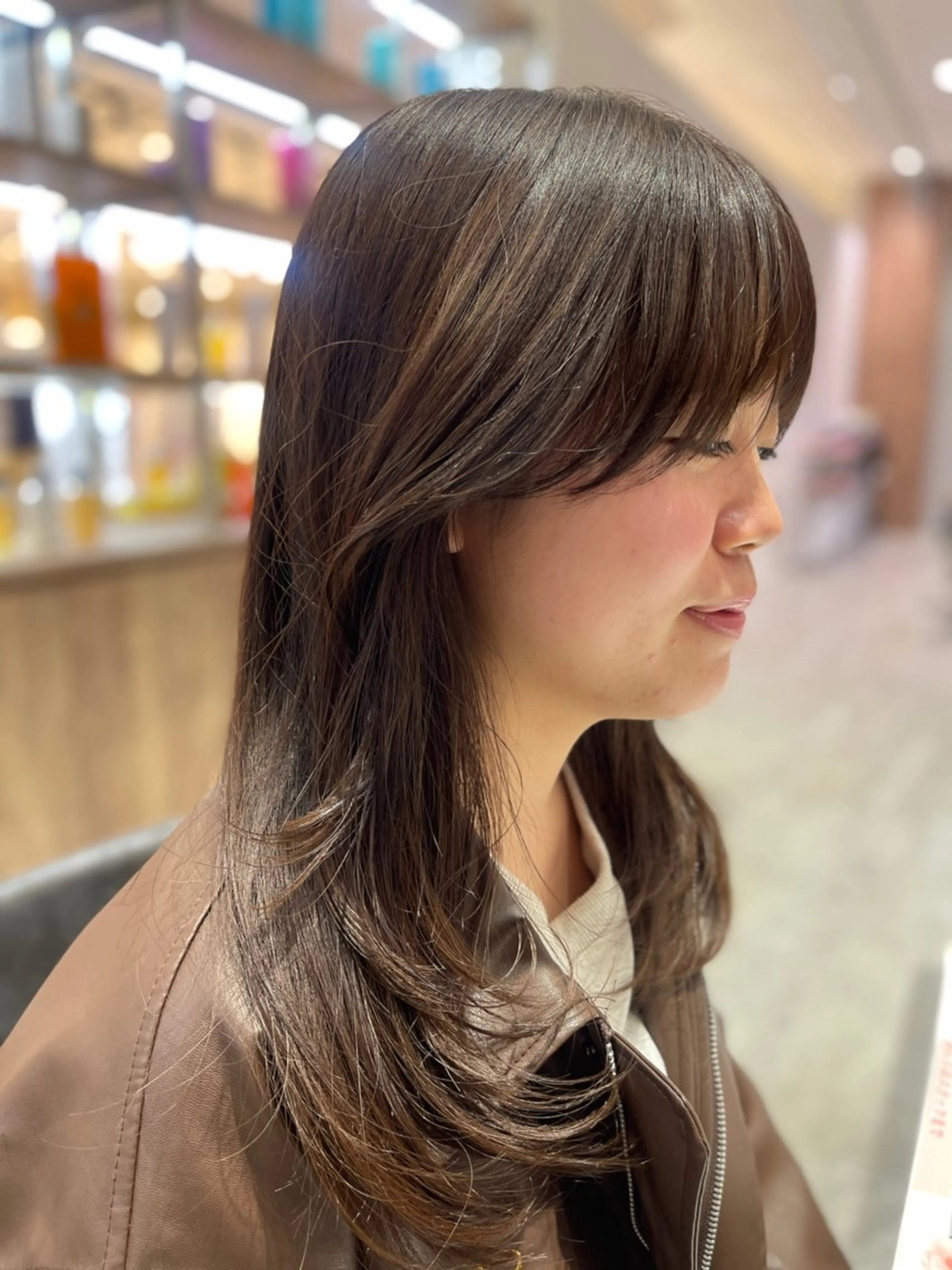 ミディアム カット ヘアカラー 髪質改善/レイヤー ✨平沼佑麻✨のヘアスタイル