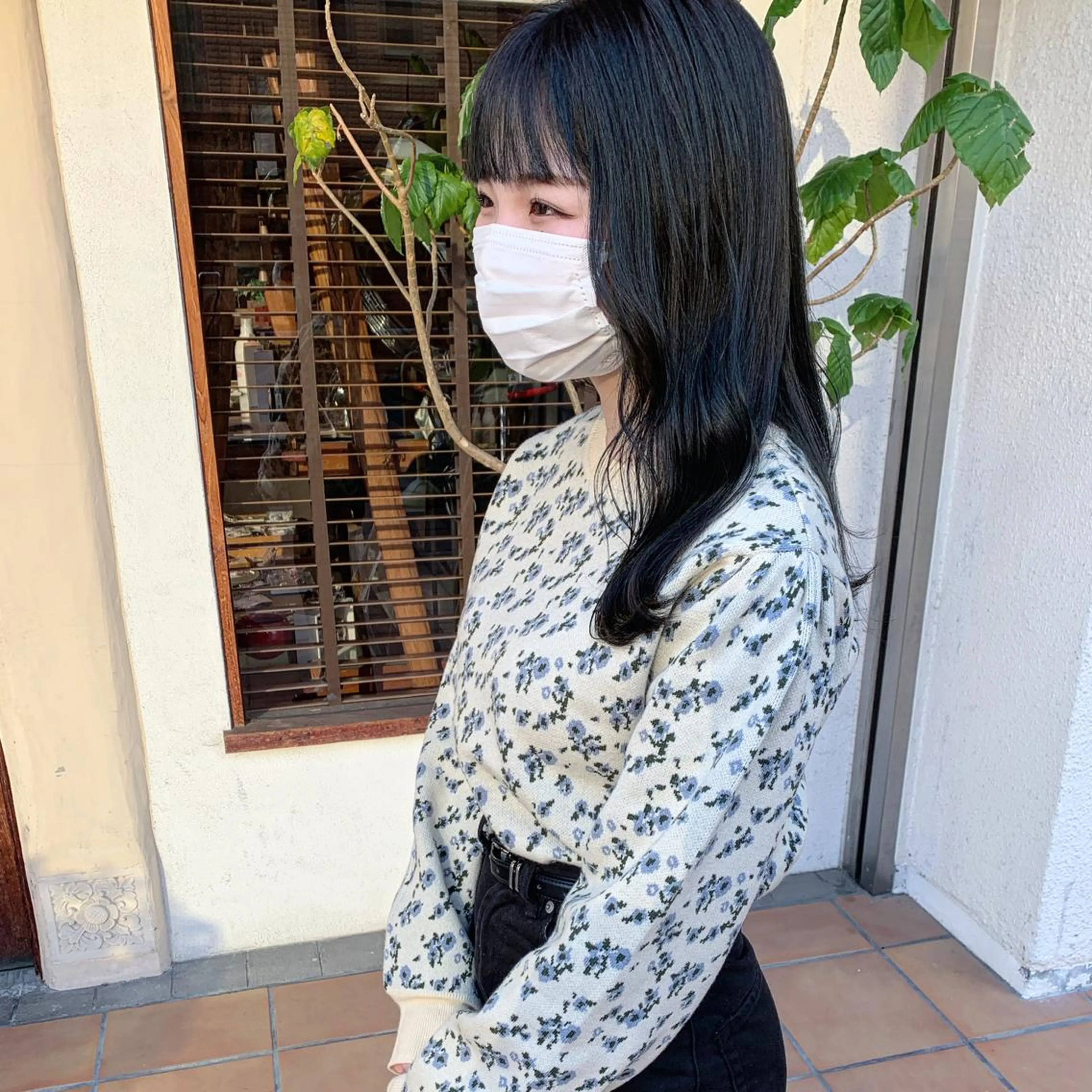 セミロング カラー ヘアアレンジ カット ヘアカラー トリートメント 中津/柔らかカラー/ ナガオ　イズミのヘアスタイル