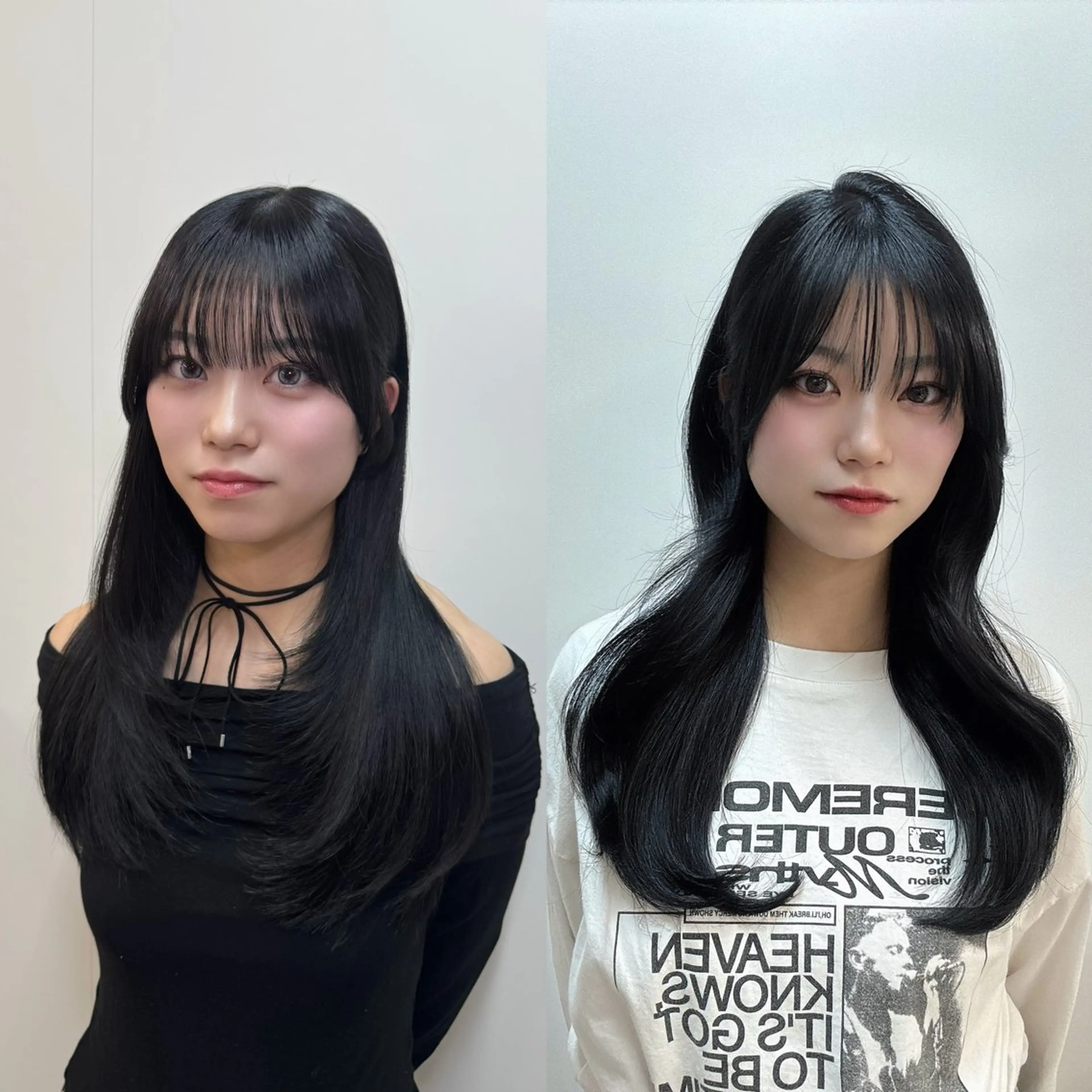 ロング レイヤーカット/ 艶カラー/山内一暉のヘアスタイル