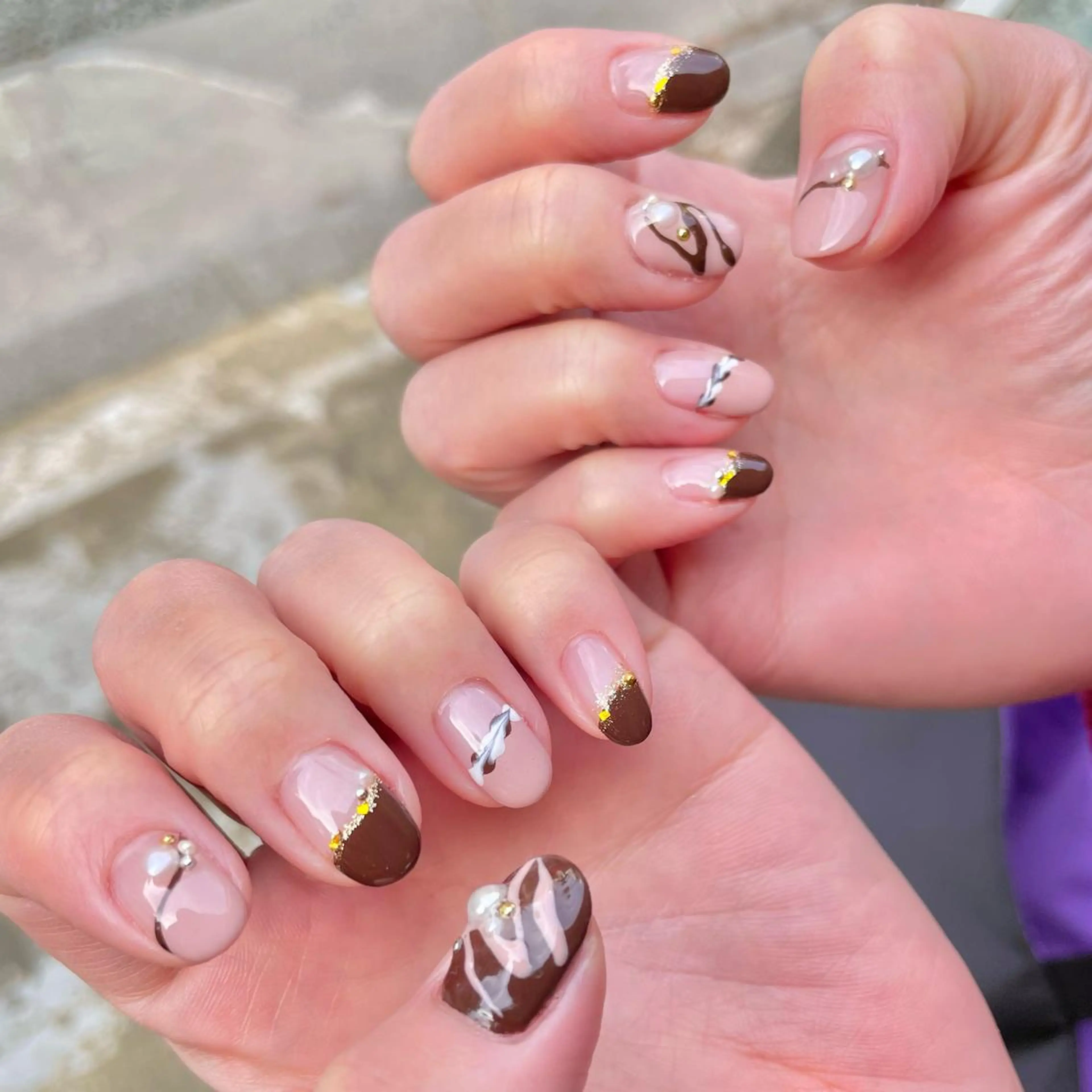 ネイル シモダ カスミ 🦀 @ksm_smdのネイルデザイン