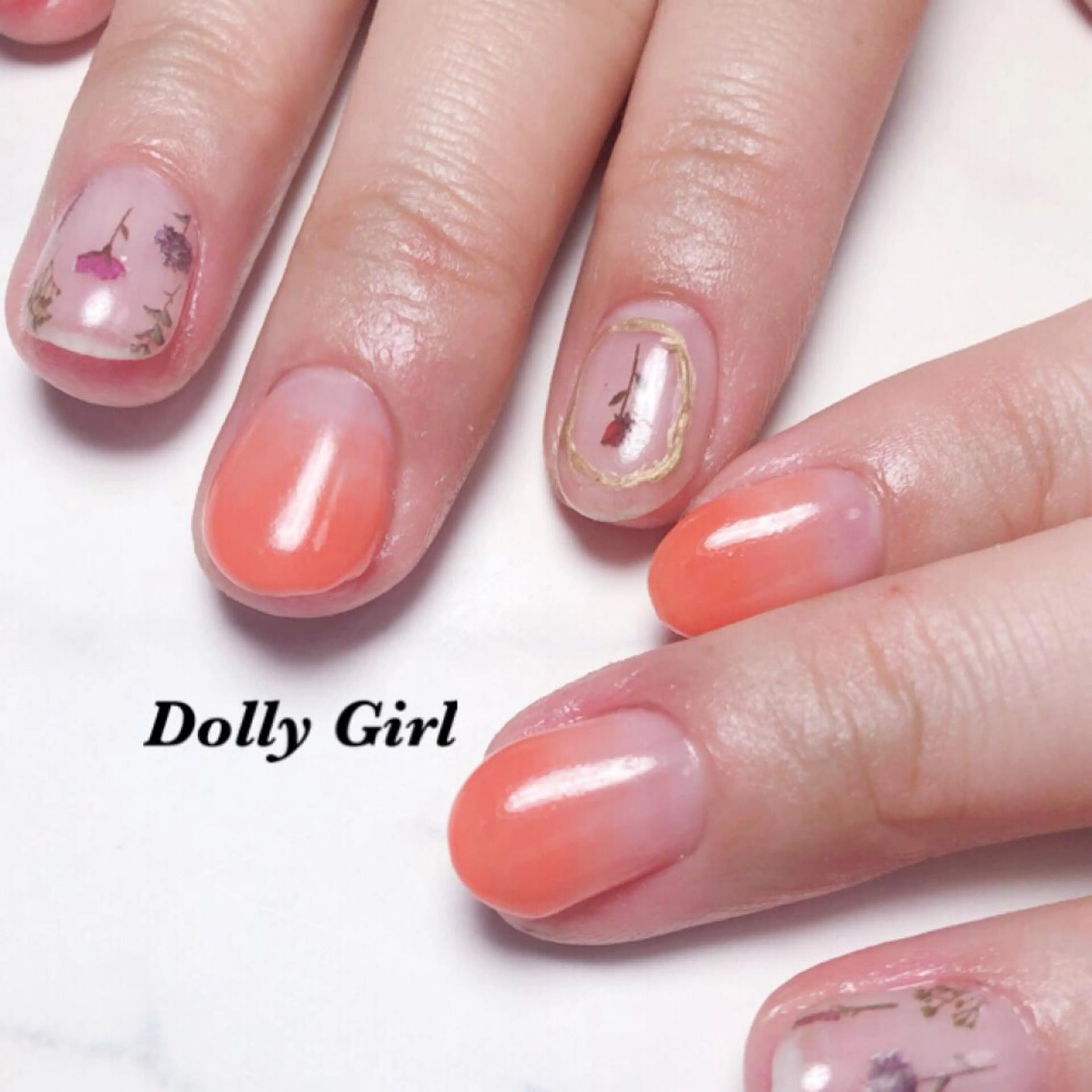 ネイル 個室ネイルサロンDolly  Girl〜ドーリーガール〜所属・DollyGirl KYOKOのネイルデザイン