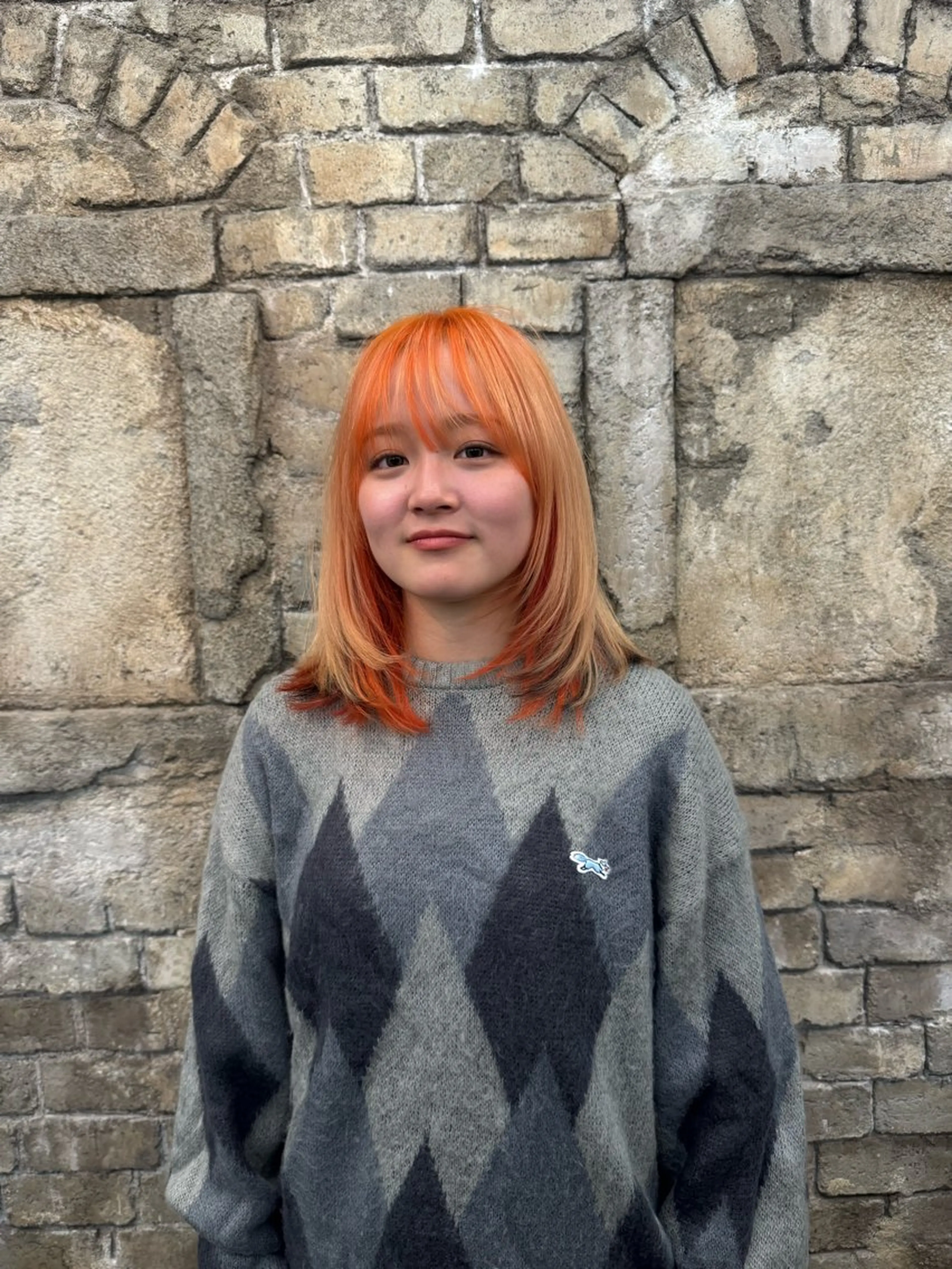 ミディアム あなたのお悩み改善" You"💚❤️💛のヘアスタイル