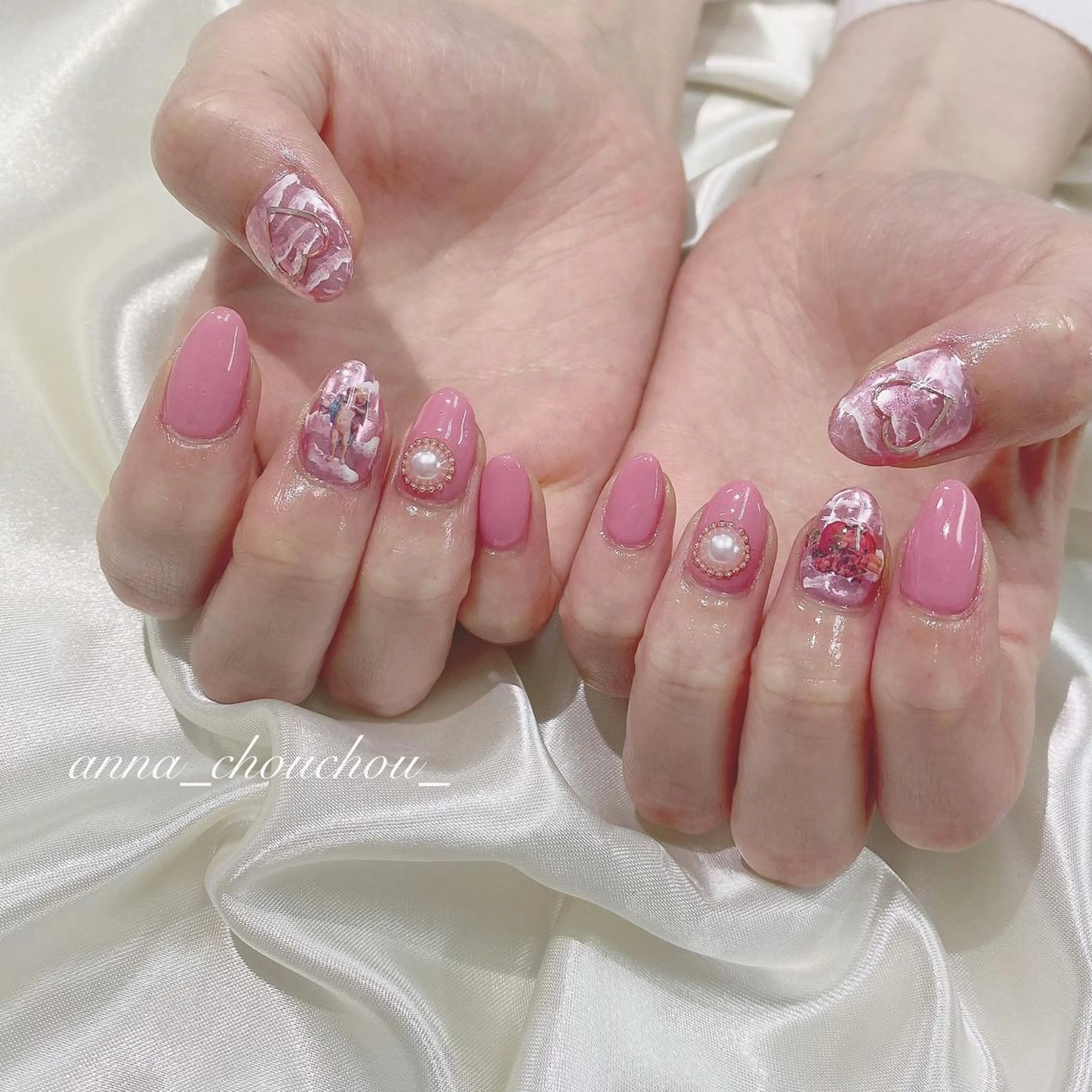 ネイル ジェルネイル Anna Sano⭐️のネイルデザイン