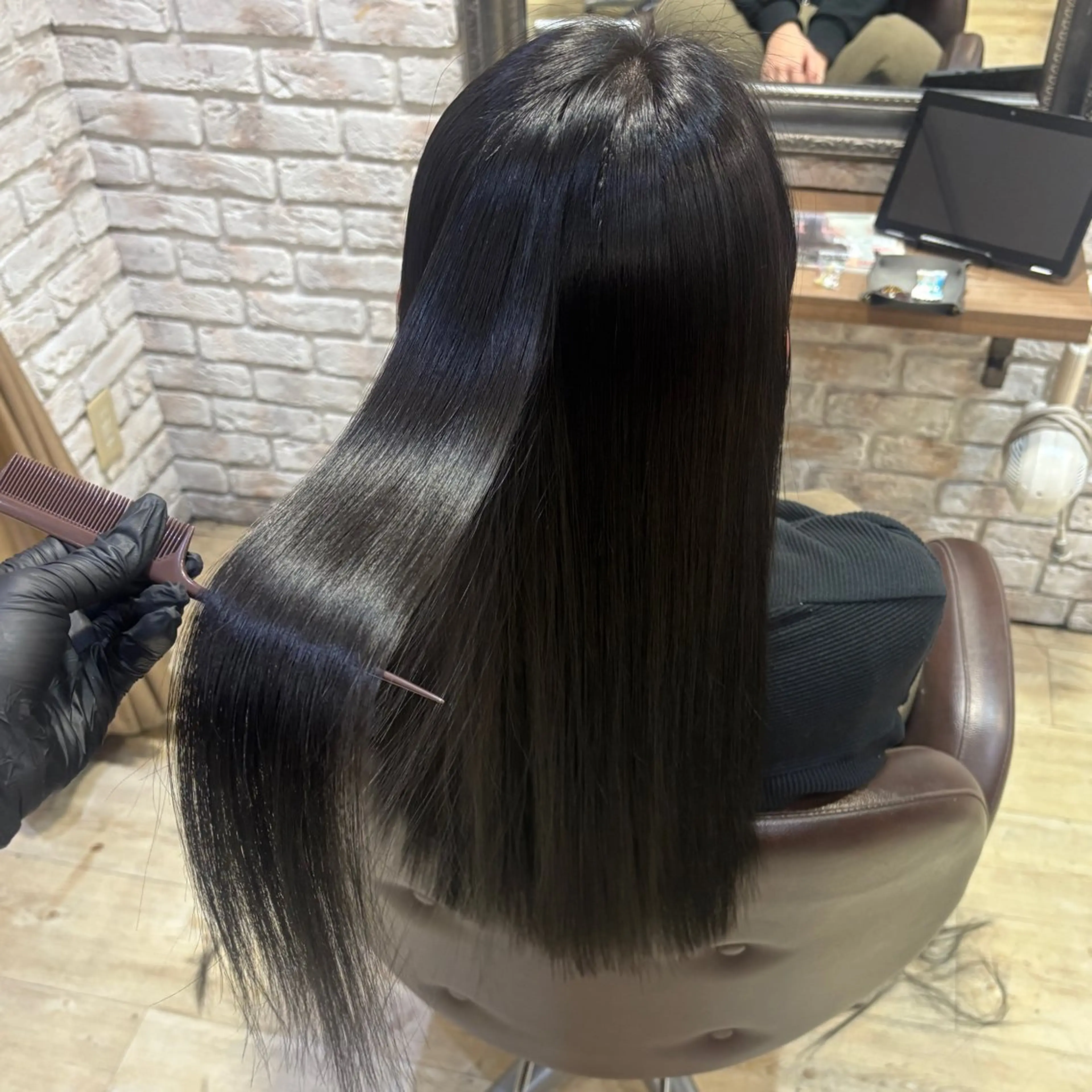 ロング カラー カット ヘアカラー トリートメント 髪質改善/縮毛矯正 💜COCORO💜のヘアスタイル