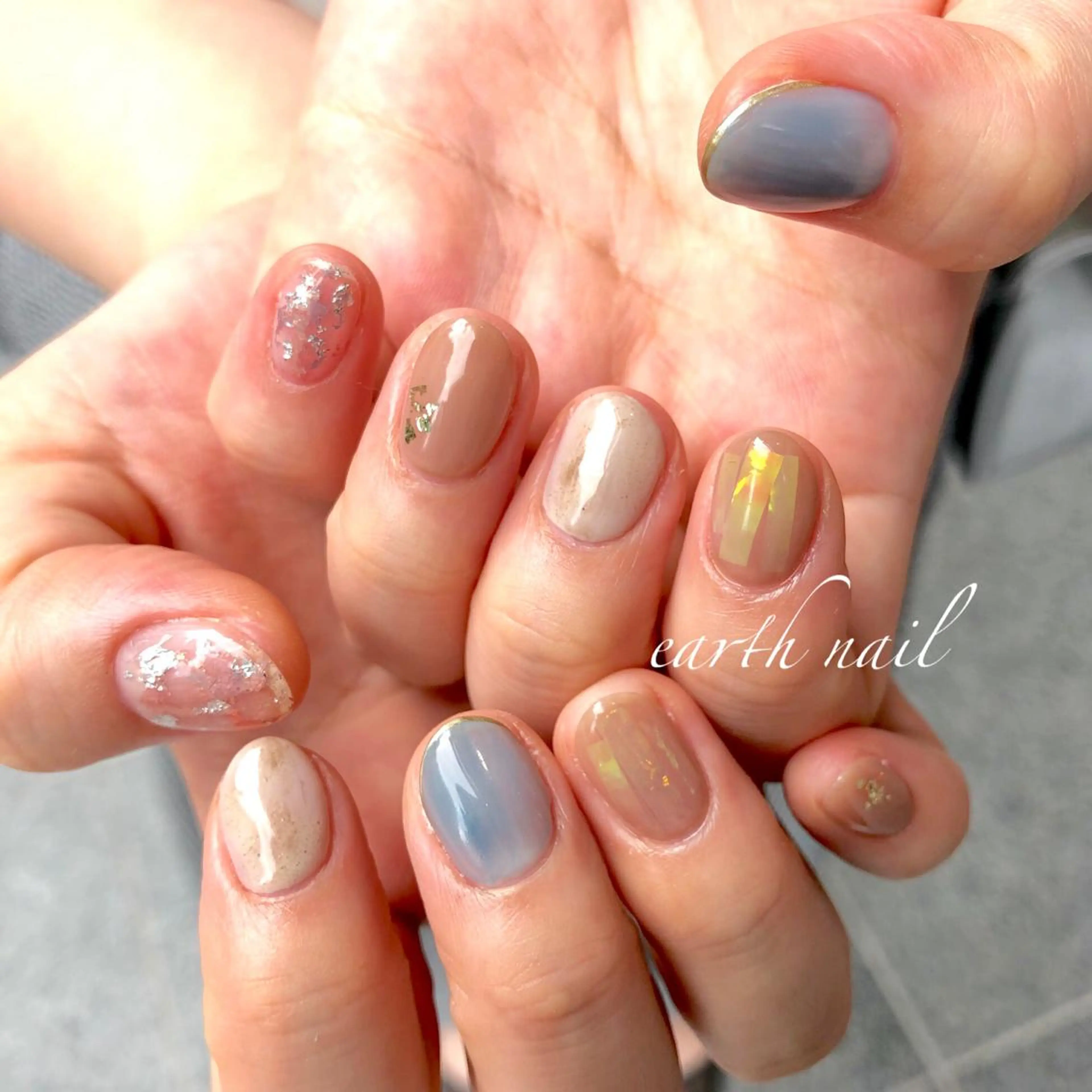 ネイル ハンドネイル 🧁🥕 asukaのネイルデザイン