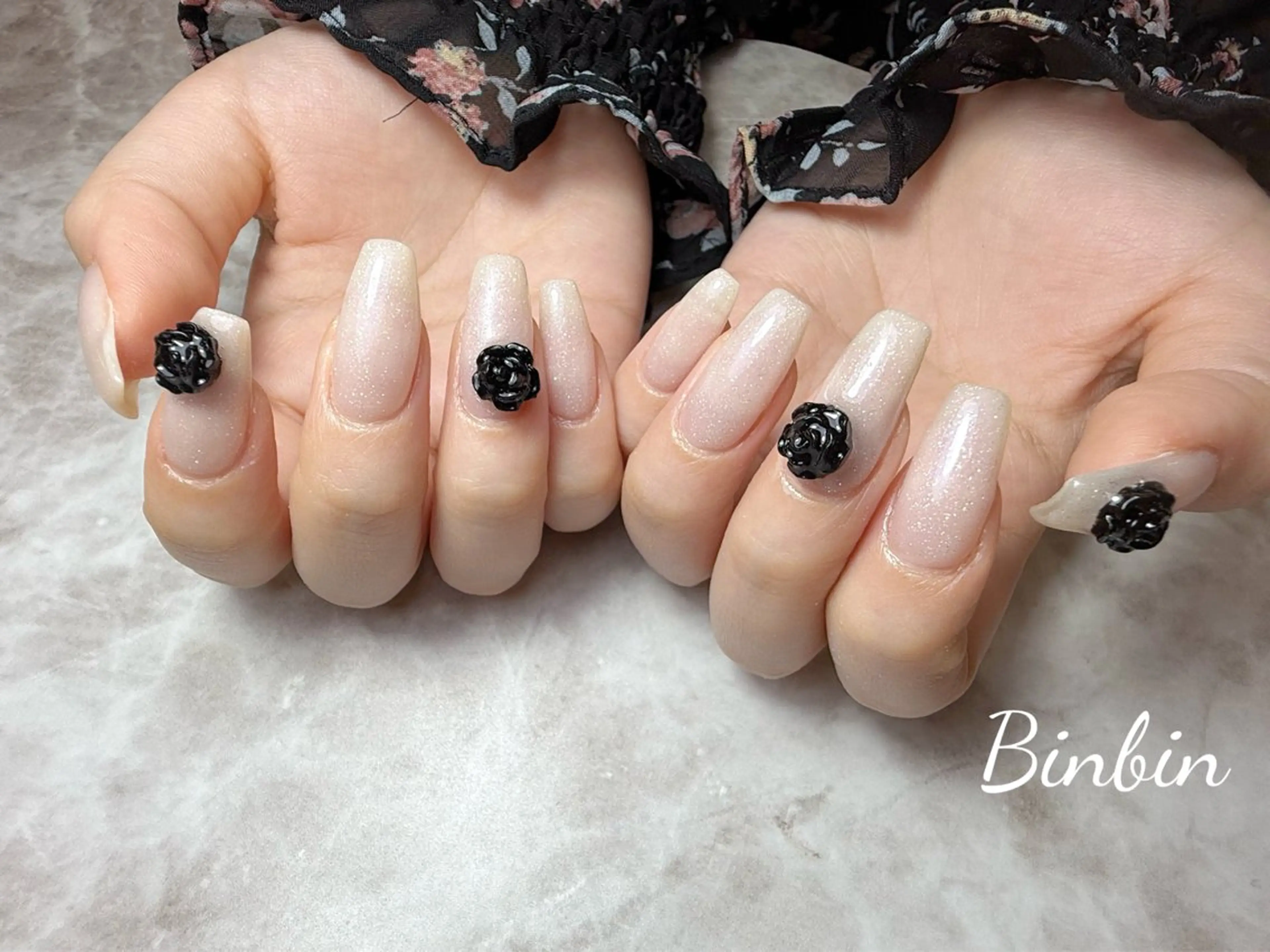 ネイル ハンドケア Bin Binのネイルデザイン