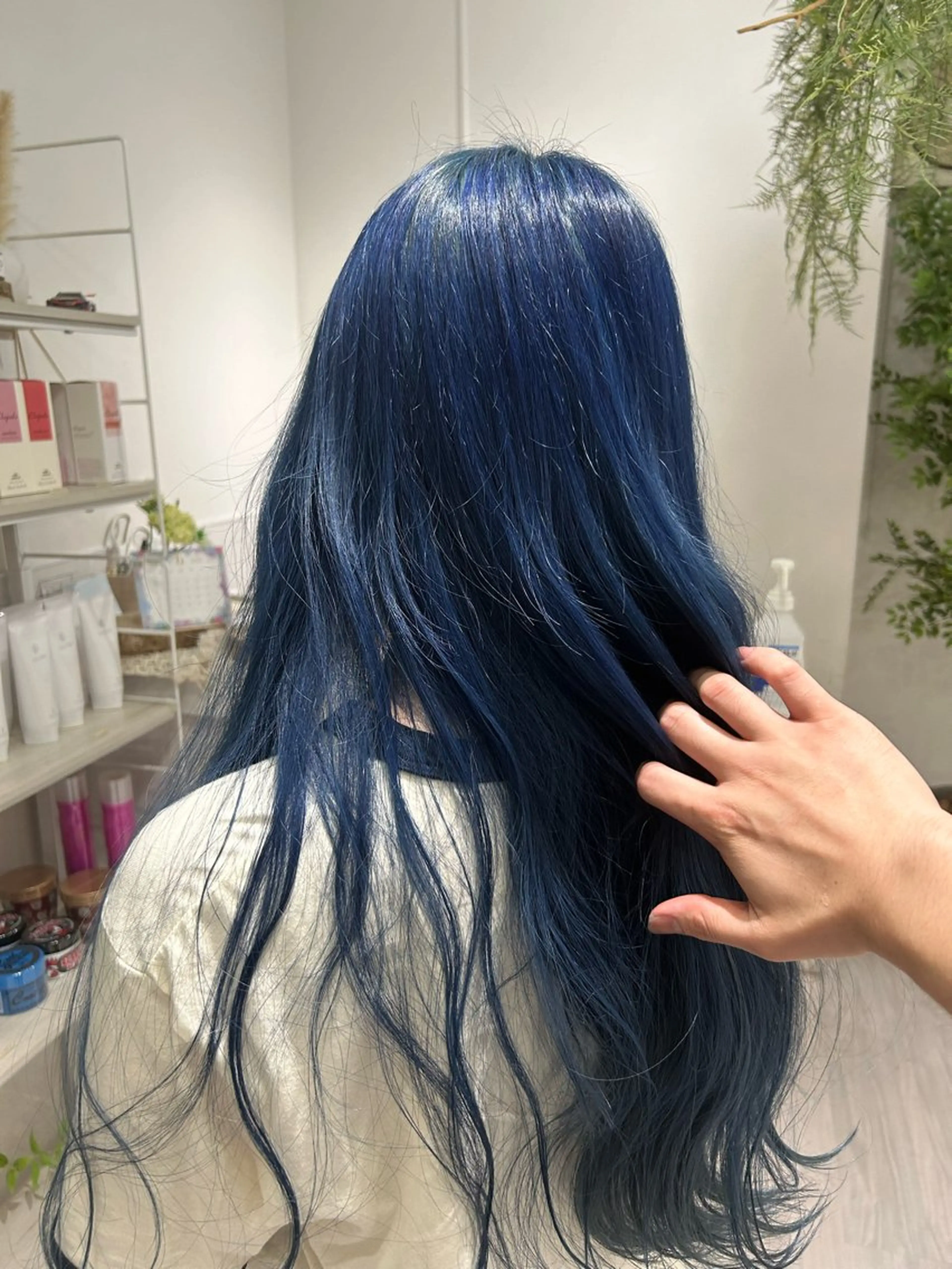 ロング カラー 💙まこと💙艶 カラー(Rico)のヘアスタイル