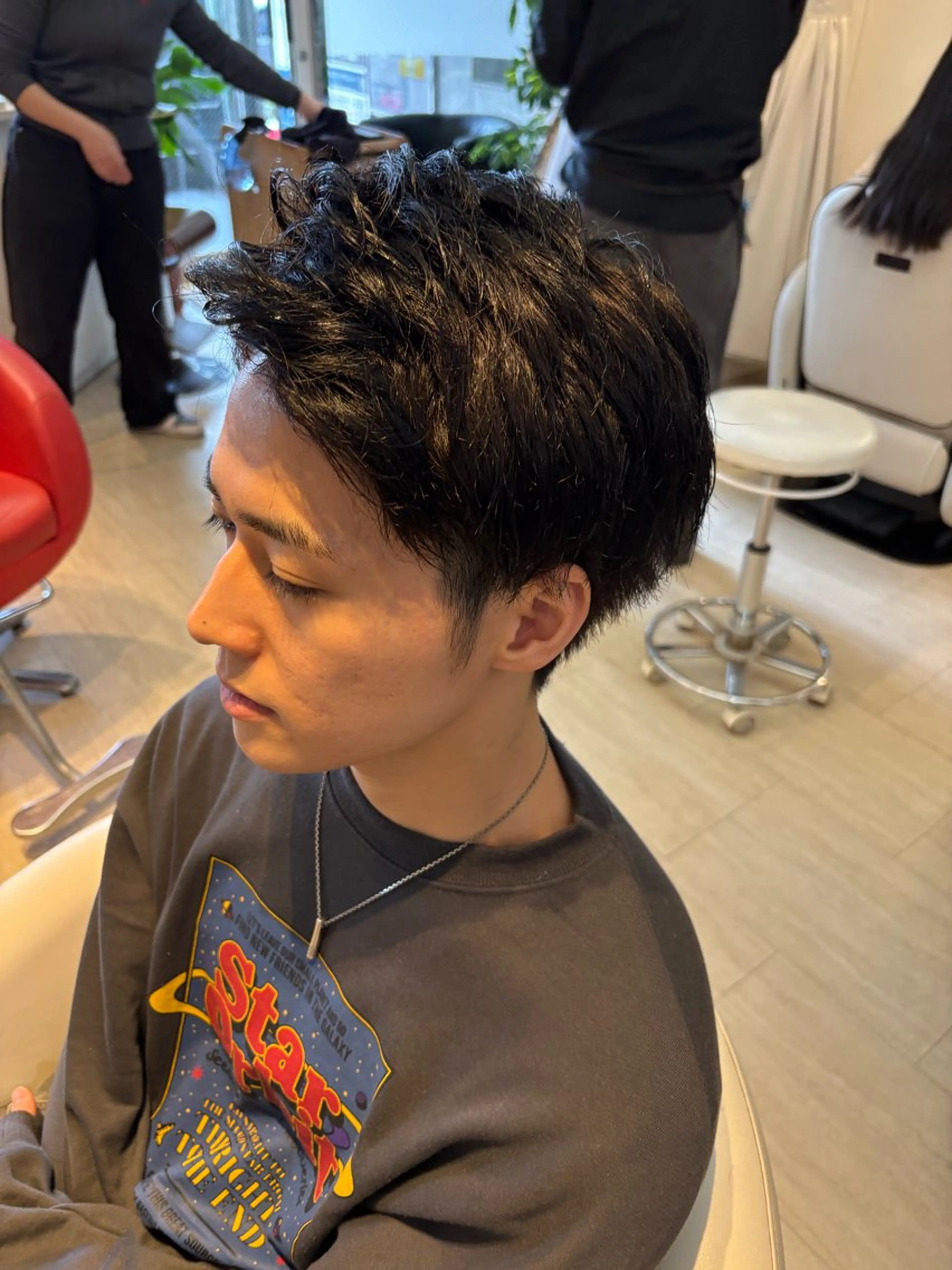 メンズ カット lachiq R+ カイトのヘアスタイル