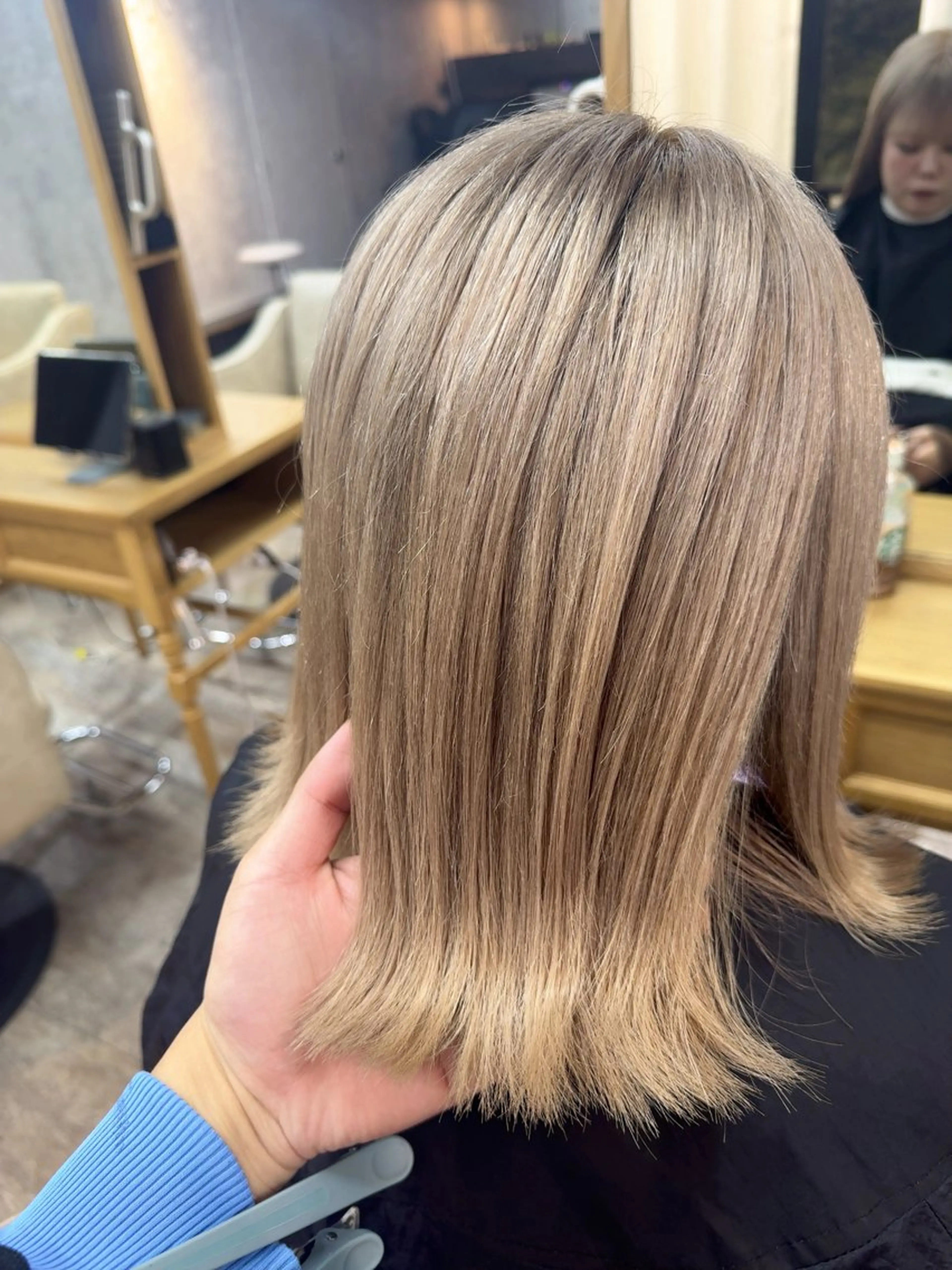 ミディアム カラー カット ヘアカラー トリートメント sweet room所属・髪質改善/ニュアンス シモンのヘアスタイル