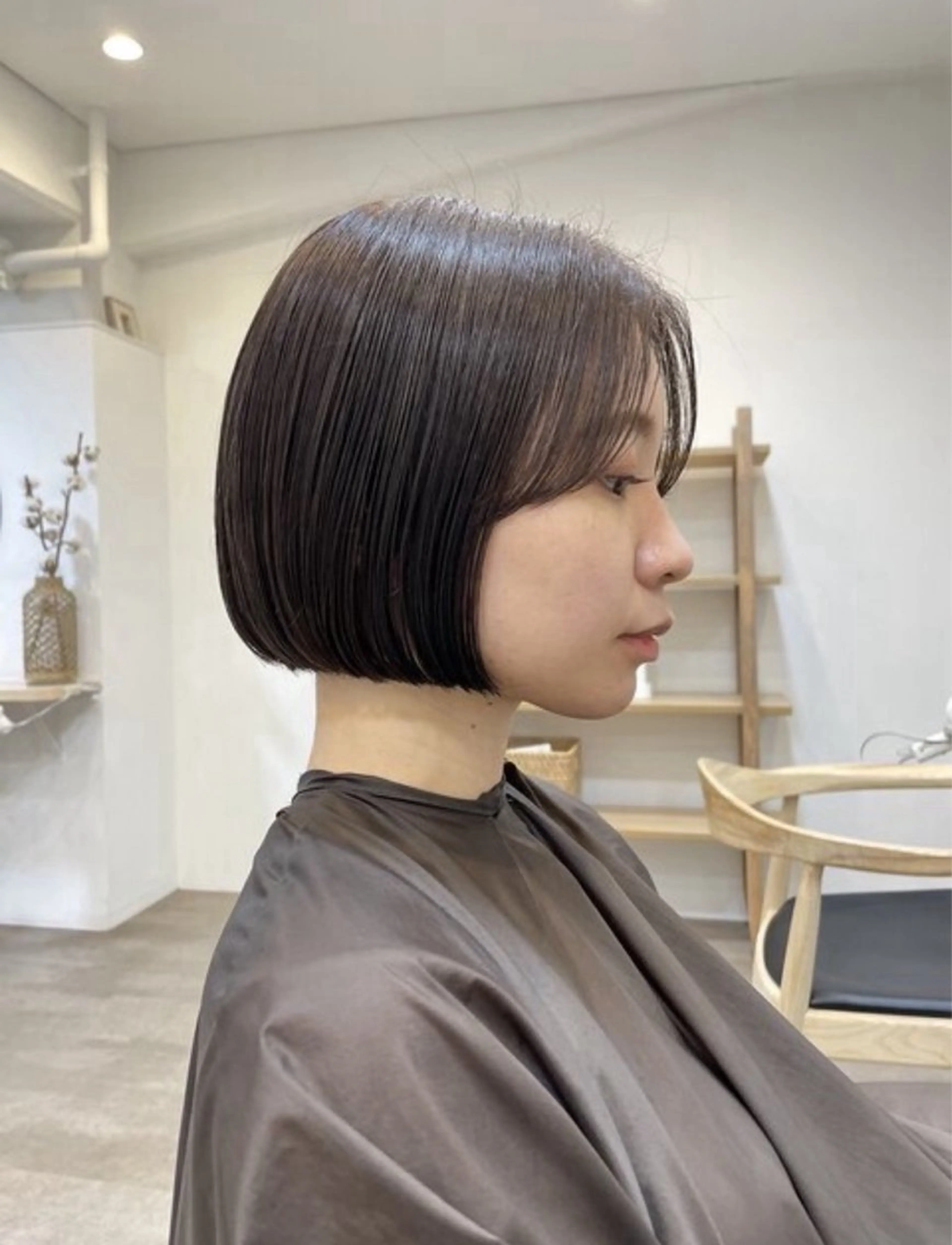 ショート ボブ H 梅田所属・藤本 泰 /ボブ カットモデル様募集中のヘアスタイル