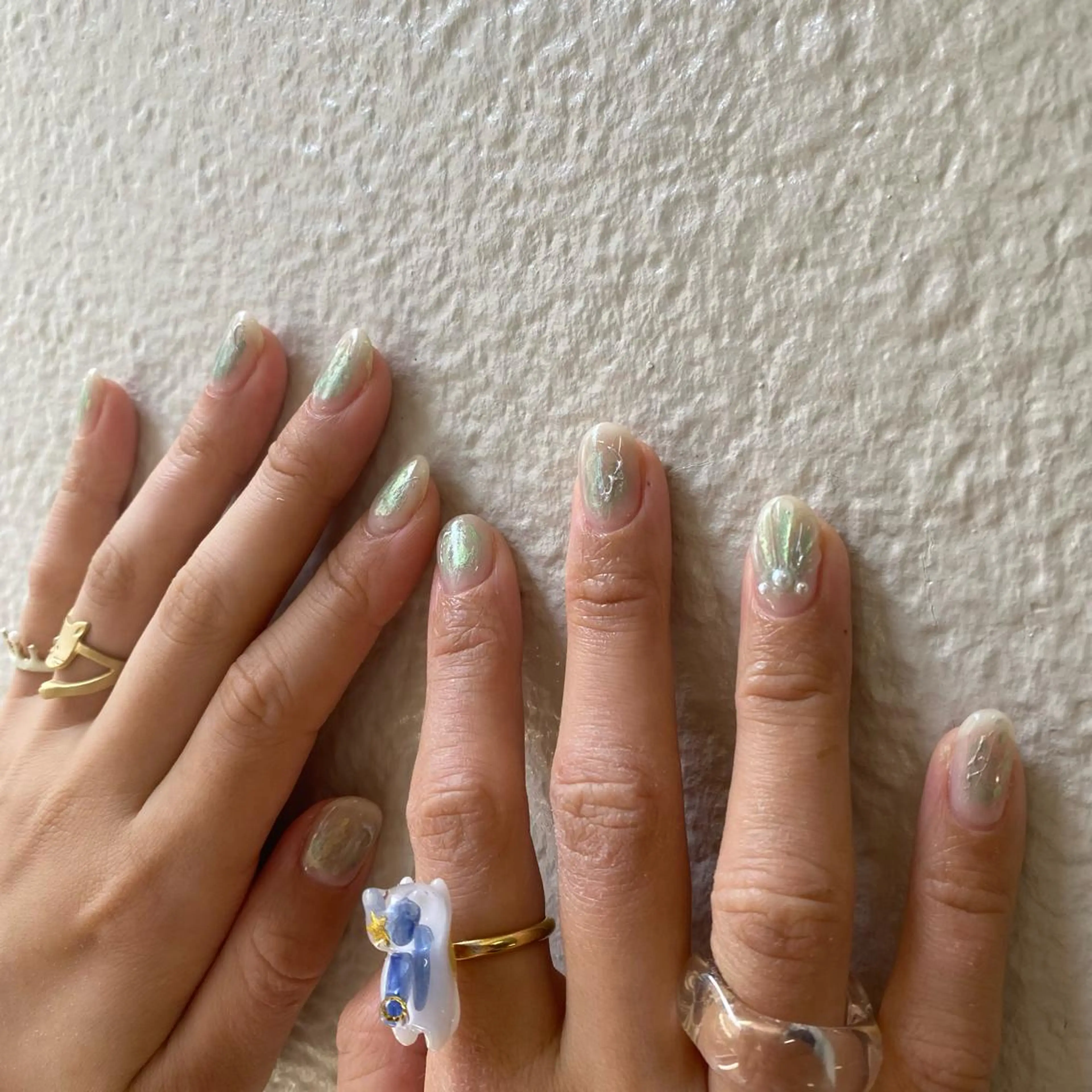 カラー ネイル scre as Etelのネイルデザイン