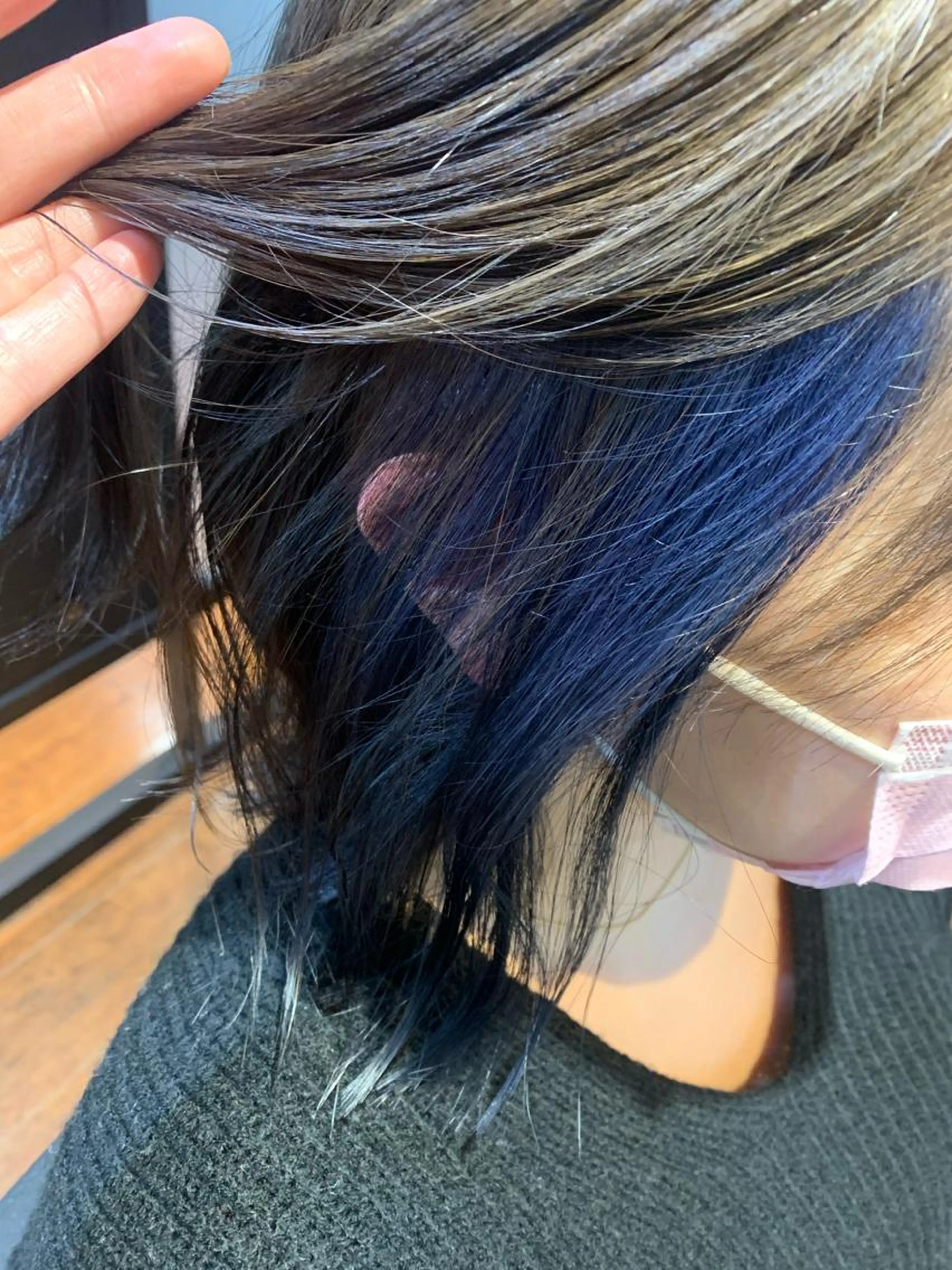 🌴チラ見せ🌴似合わせカット+インナーブリーチオンカラープチトリートメントの写真