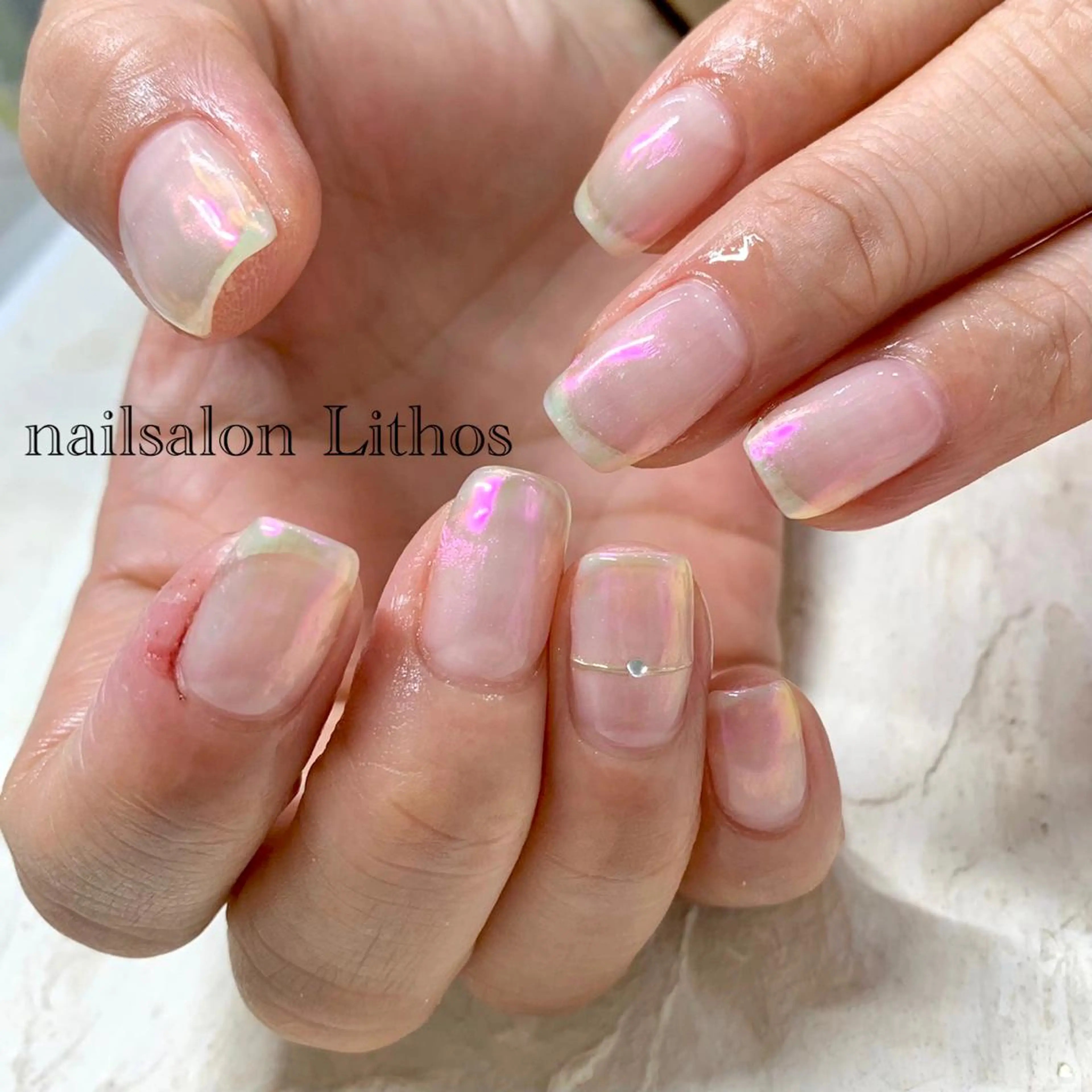 ネイル ハンドネイル nailsalon Lithos所属・nailsalon Recontreのネイルデザイン