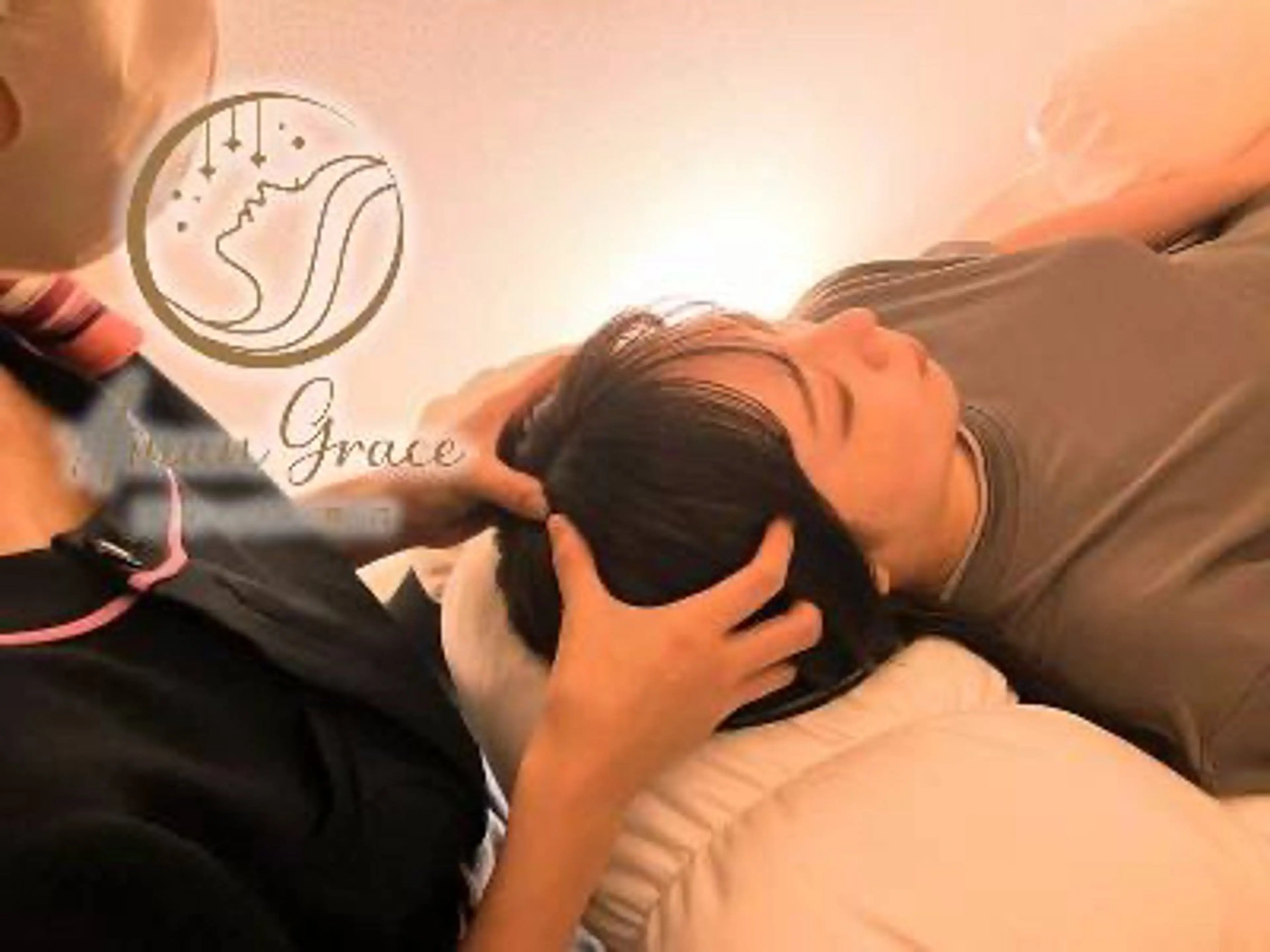 【平日】人気No1!頭筋ヘッドスパ+足裏ふくらはぎで85分※11,000→練習モデル価格※ 【ほぐし技術◎】接客確認の写真