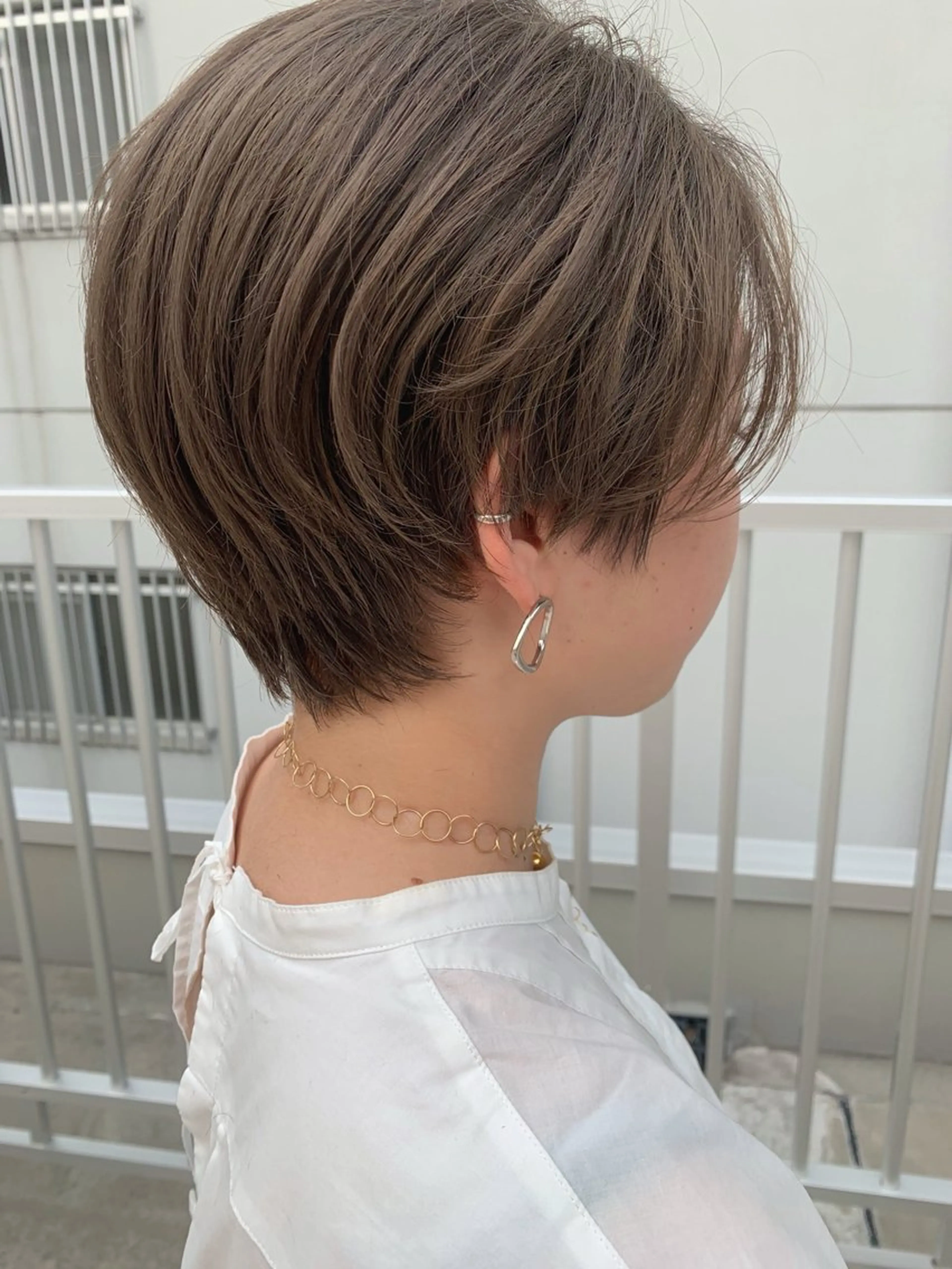 ショート kana🍃newi 京橋/透明感カラーのヘアスタイル