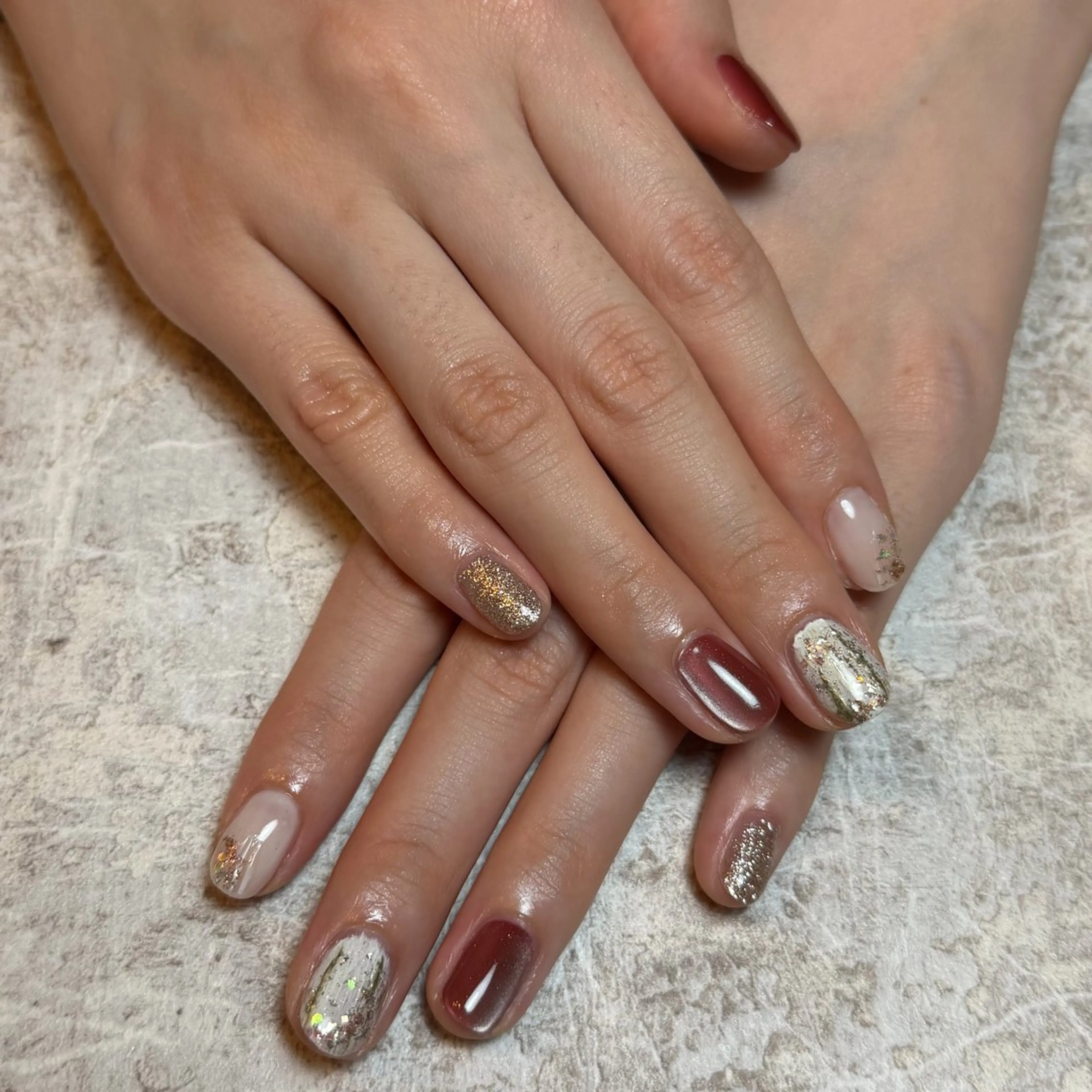 ネイル 自由が丘サロン あやめ💅のネイルデザイン