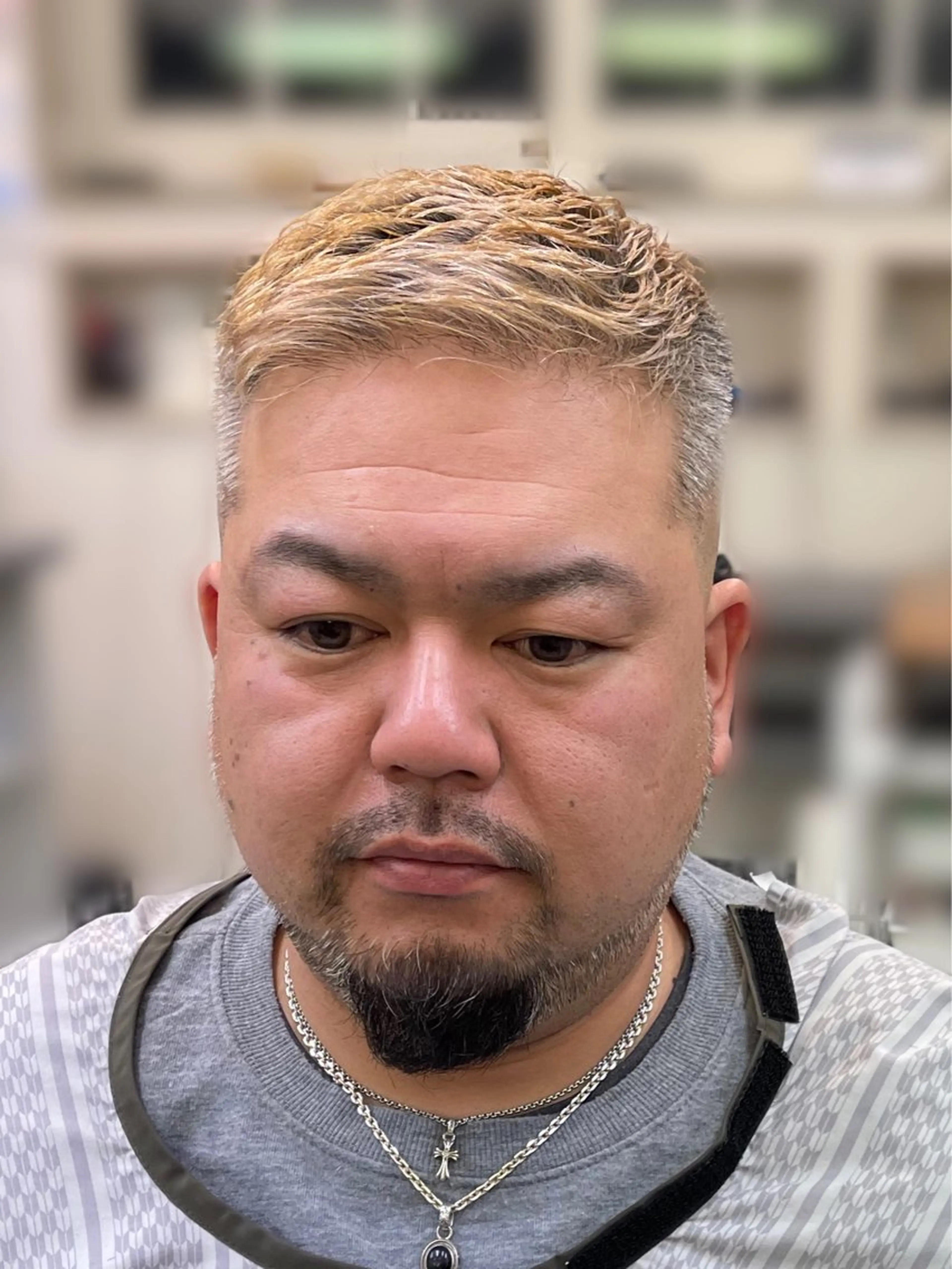 ショート パーマ 茂木 太郎のヘアスタイル