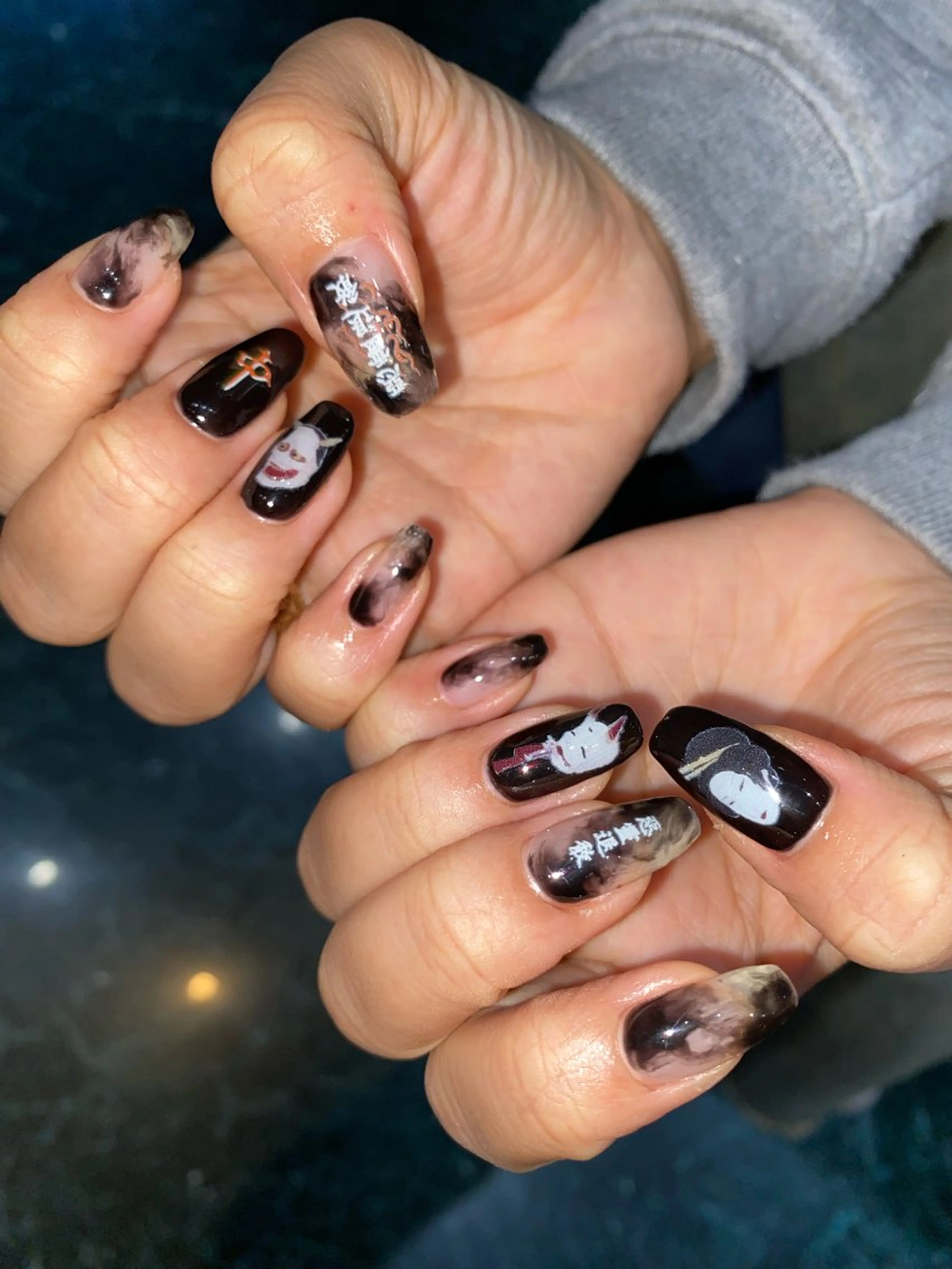 ネイル 福の爪 🍒福山千晴のネイルデザイン