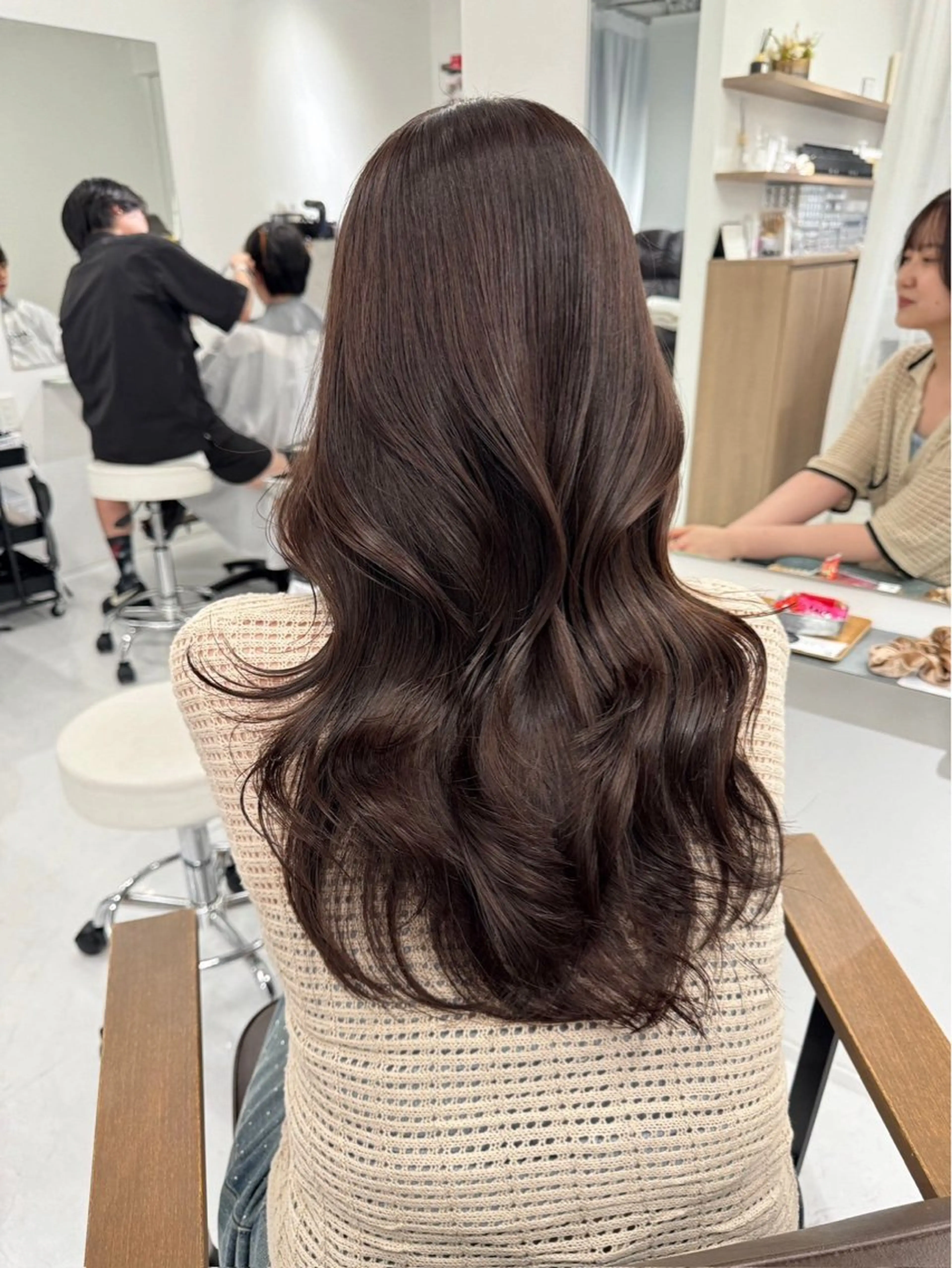 ロング happiness所属・山本 菜月のヘアスタイル