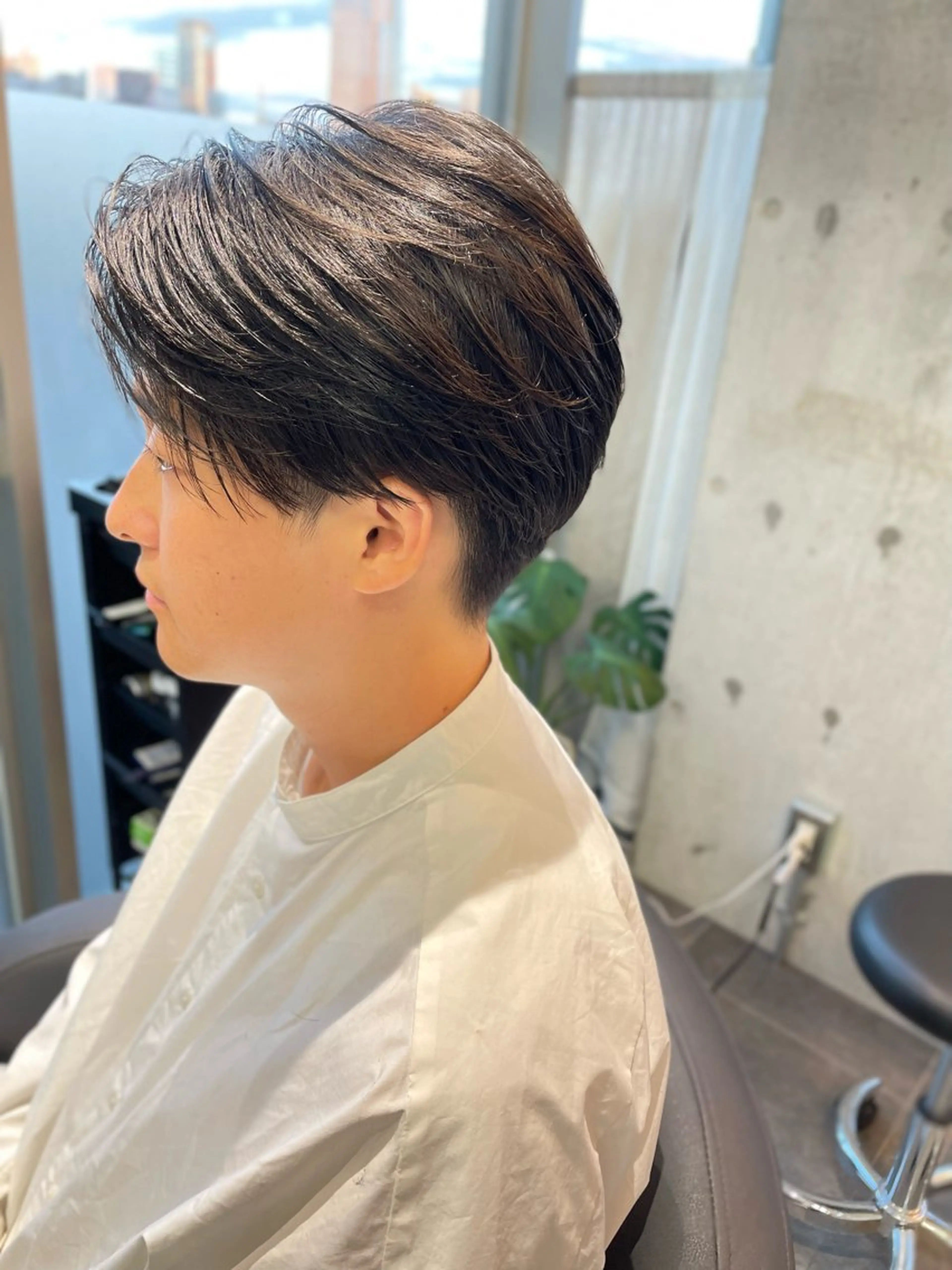 メンズ YinYang所属・川﨑 章弘のヘアスタイル