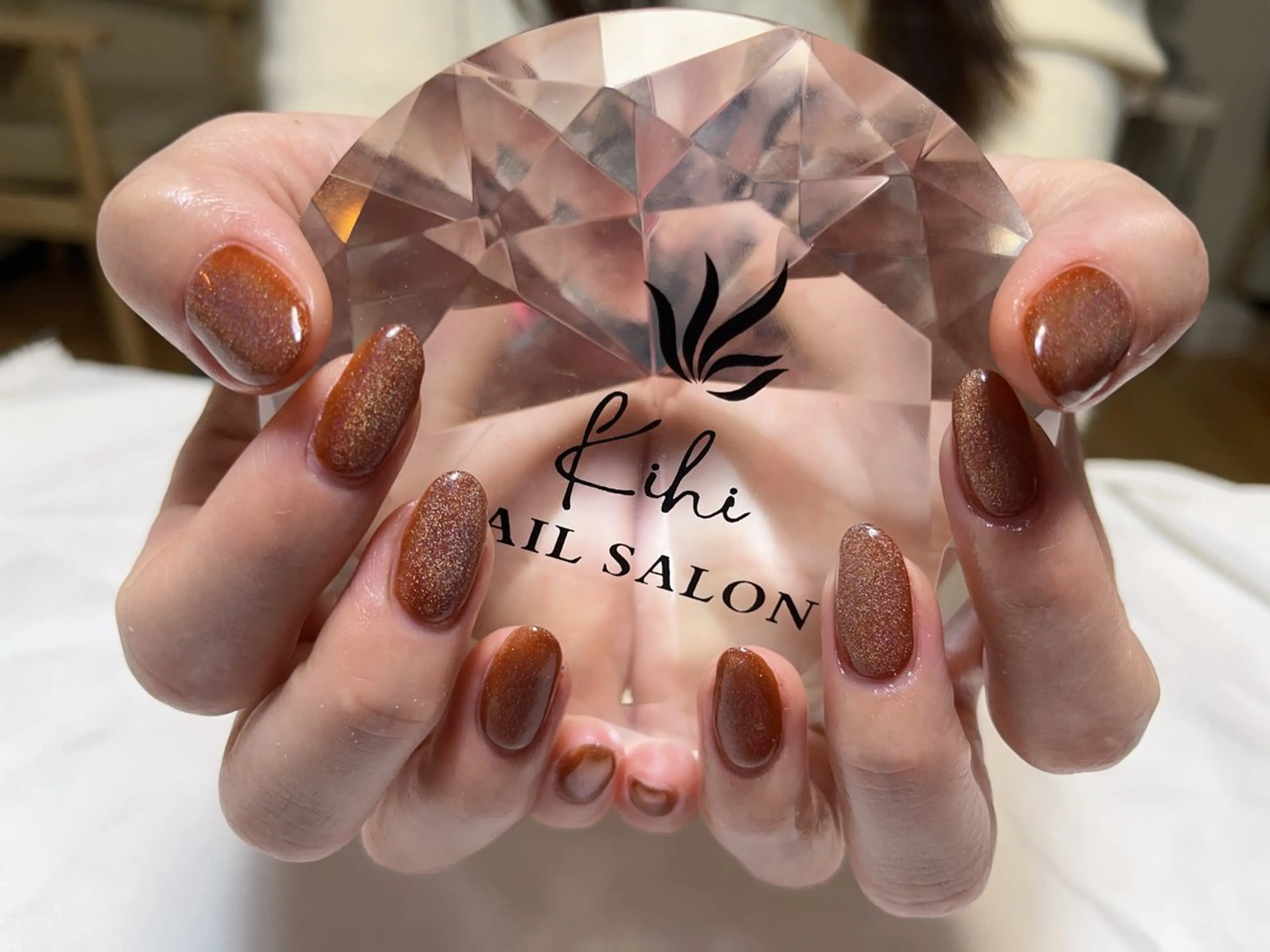 ネイル マグネットネイル 福島 みきのネイルデザイン