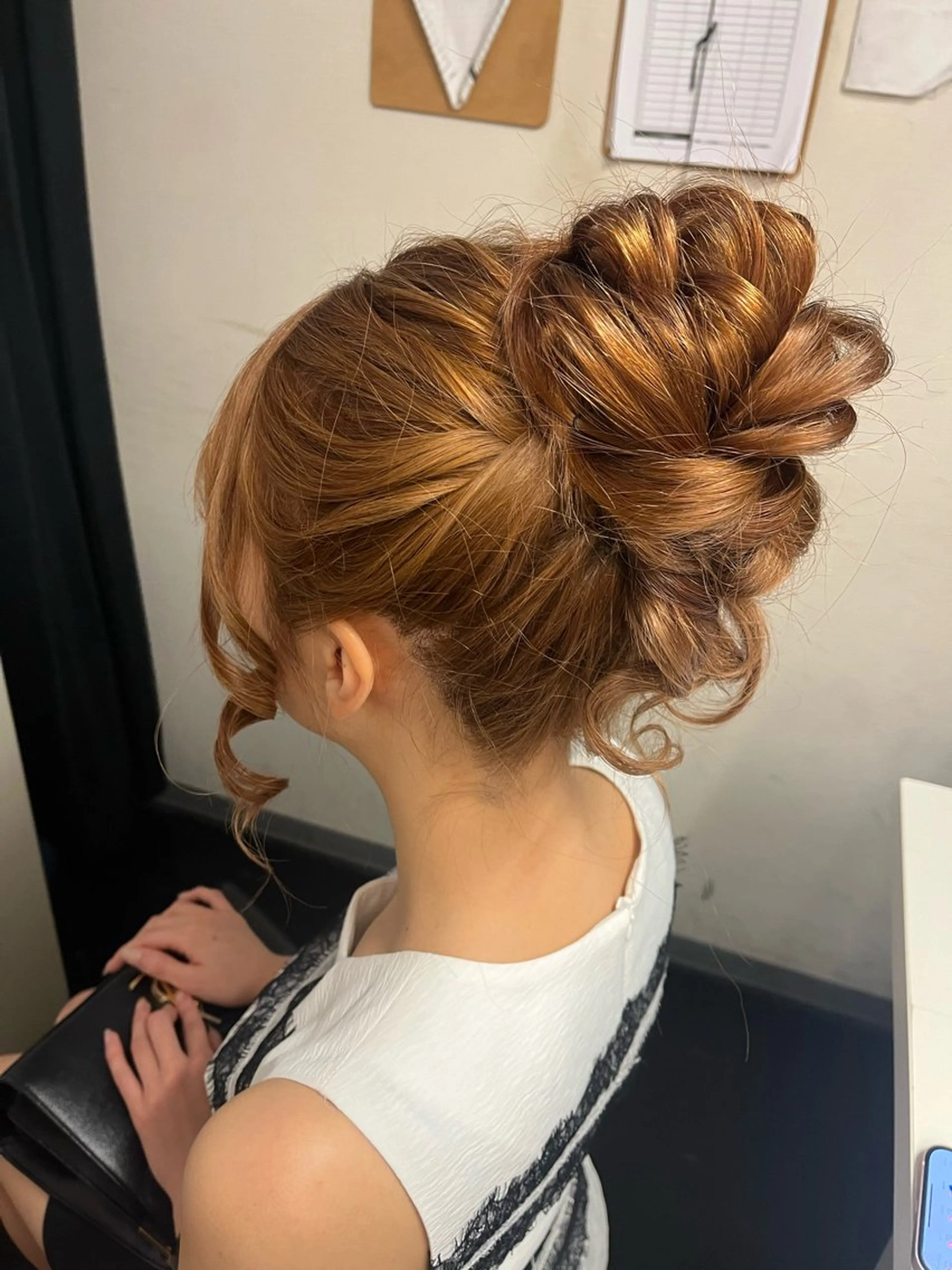 ヘアアレンジ ヘアセット 石井 綺乃のヘアスタイル