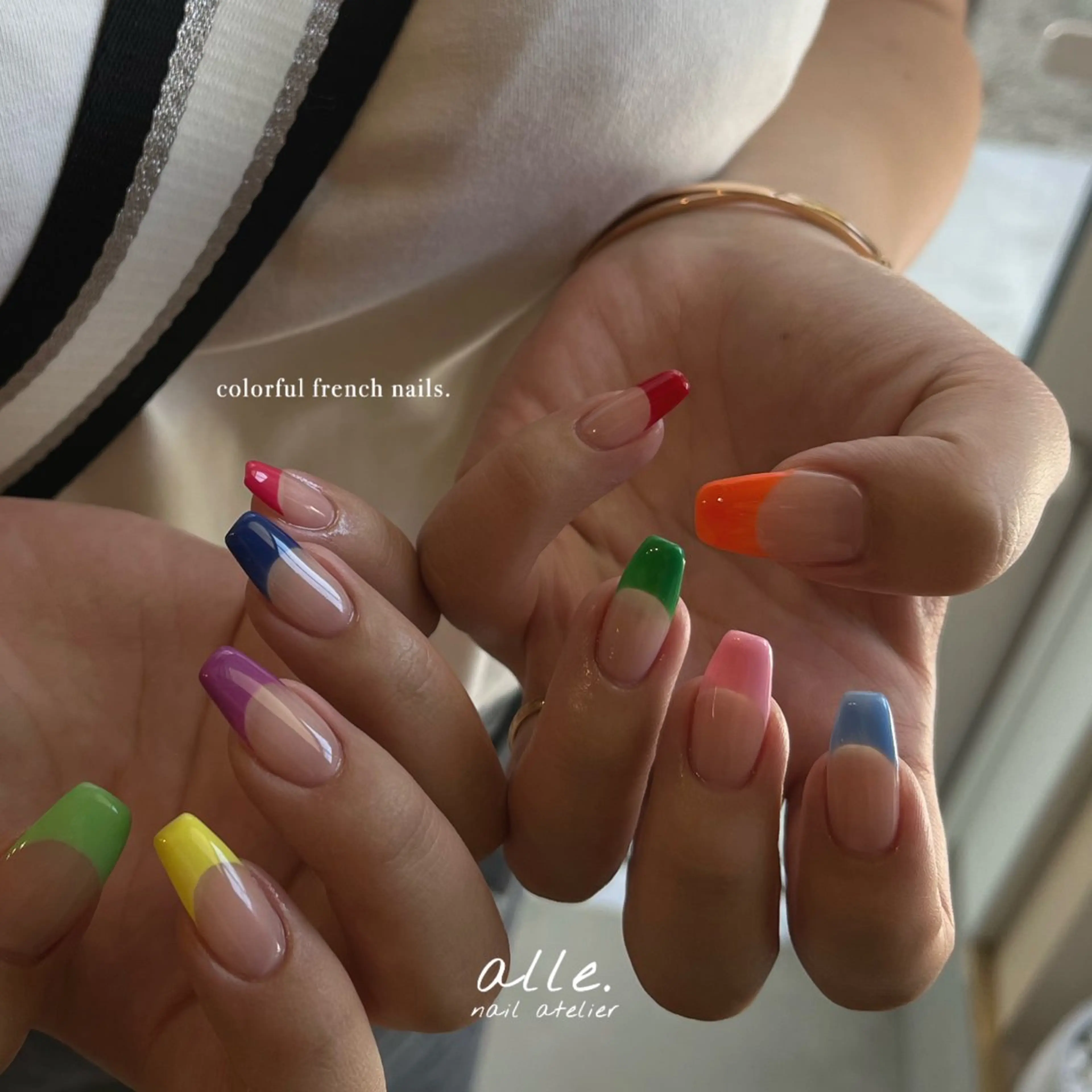 ネイル ハンドネイル atelier alle.のネイルデザイン