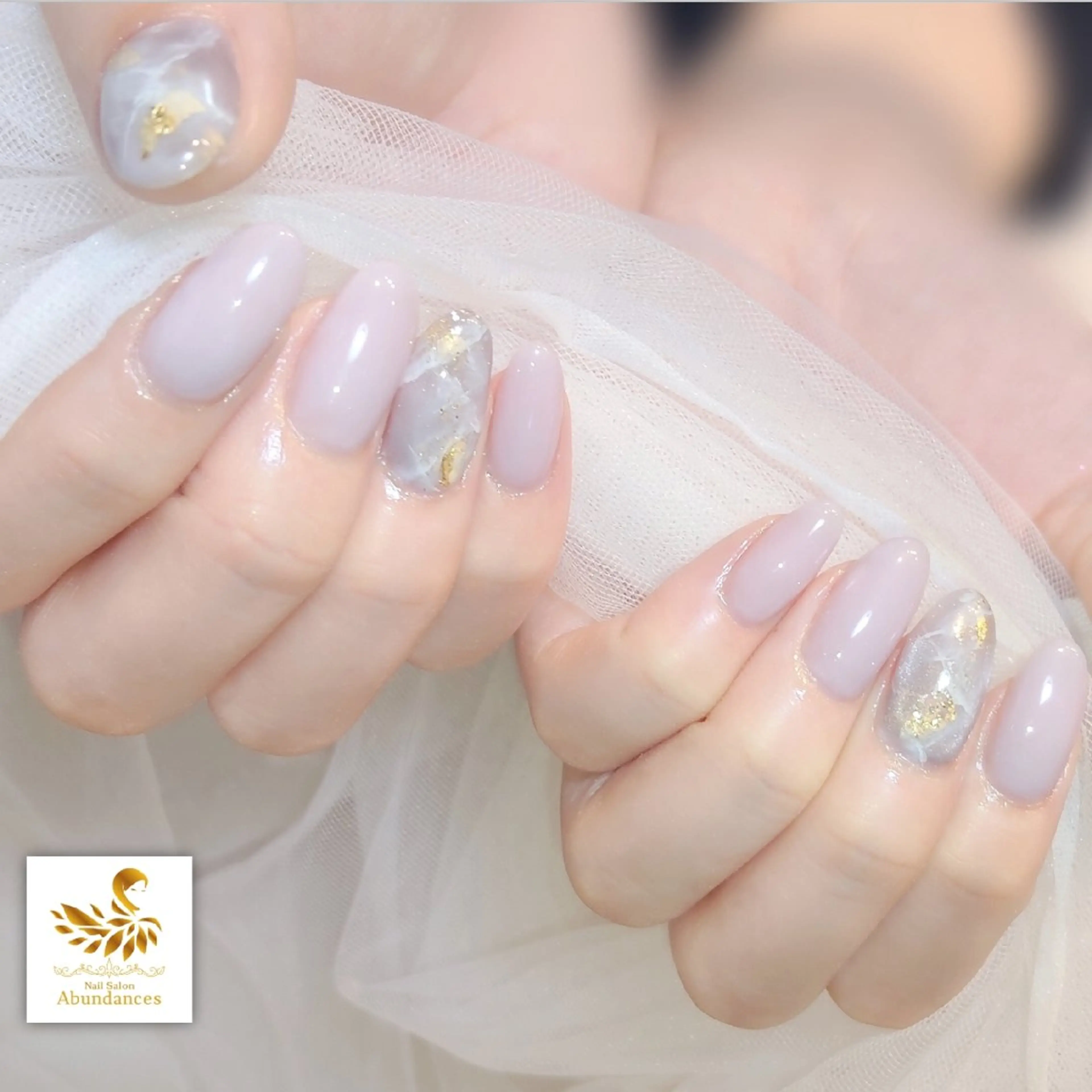 ネイル オフィスネイル ピンク 春ネイル ハンドネイル 完全予約制個室サロン Abundancesのネイルデザイン