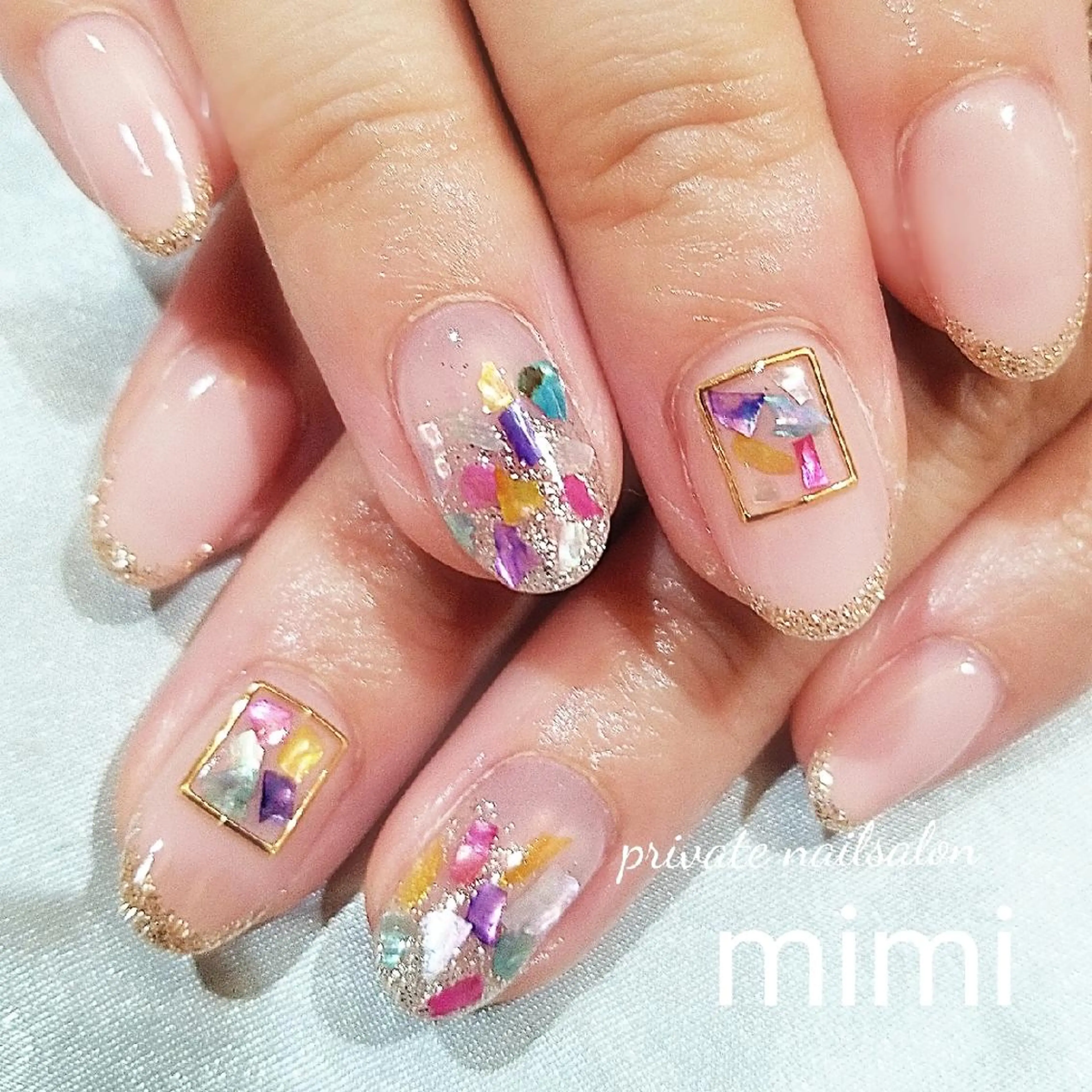 ネイル ハンドネイル 博多ネイル ｍｉｍｉのネイルデザイン