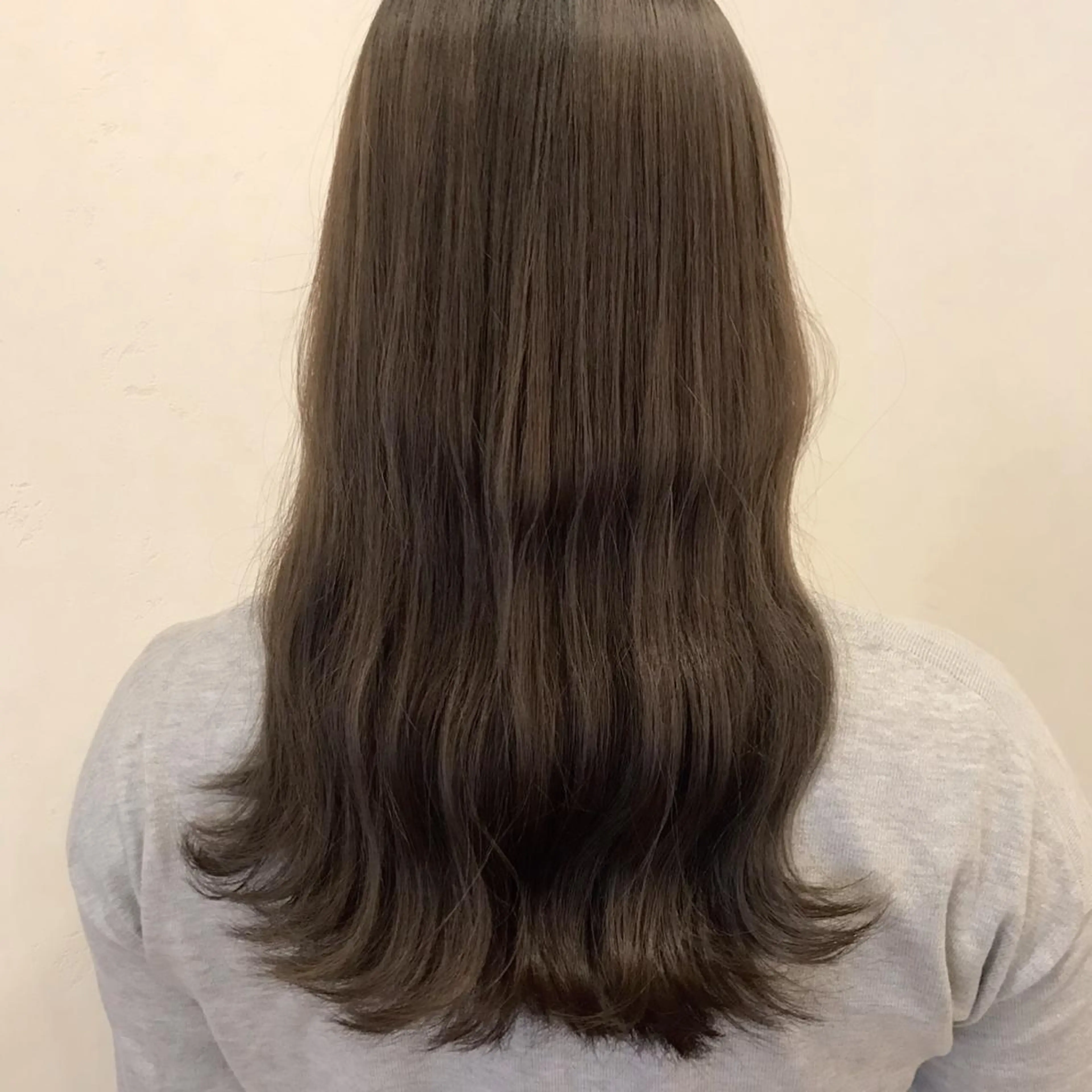 セミロング カラー メンズ限定クーポン シェアサロン博多のヘアスタイル