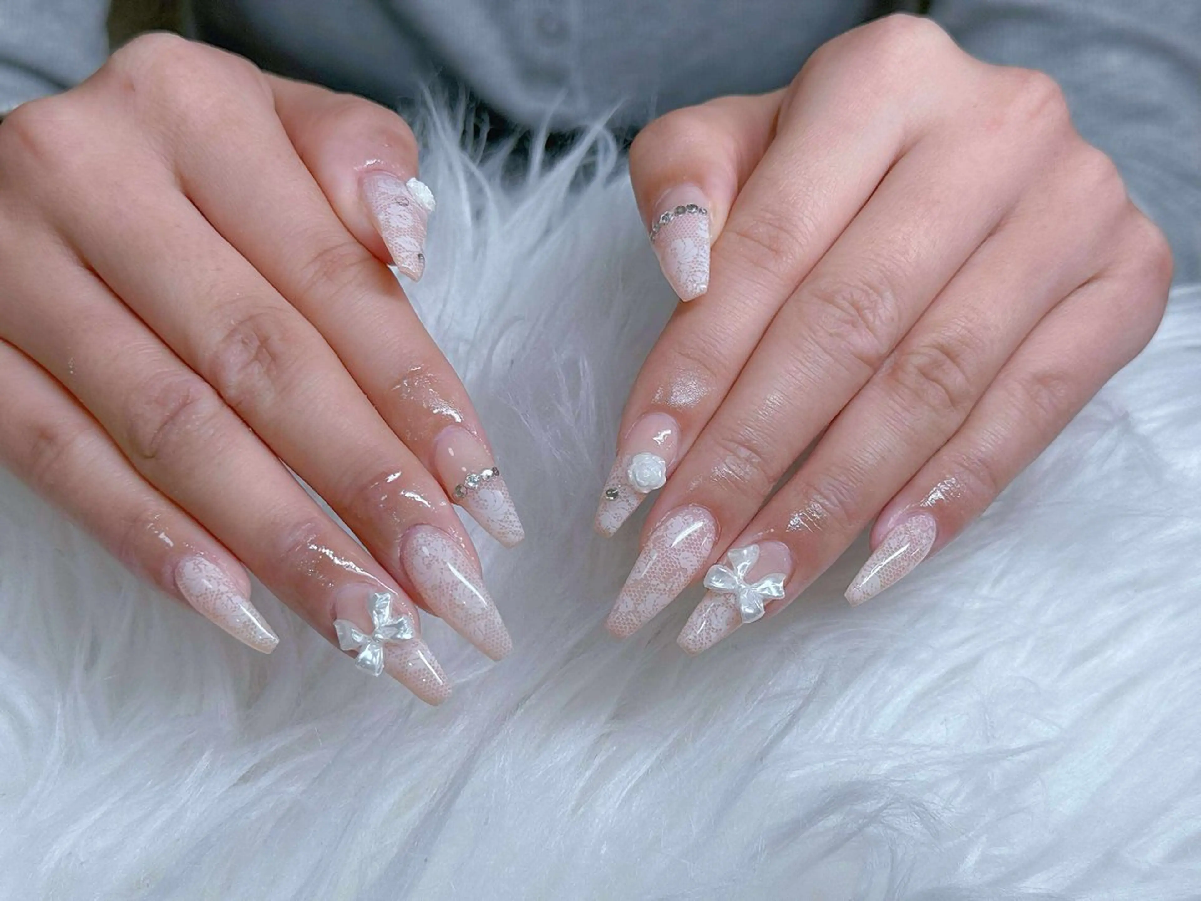 ネイル べっ甲ネイル チークネイル フラッシュネイル フラワーネイル フットネイル ハンドネイル Hani Nail Salonのネイルデザイン