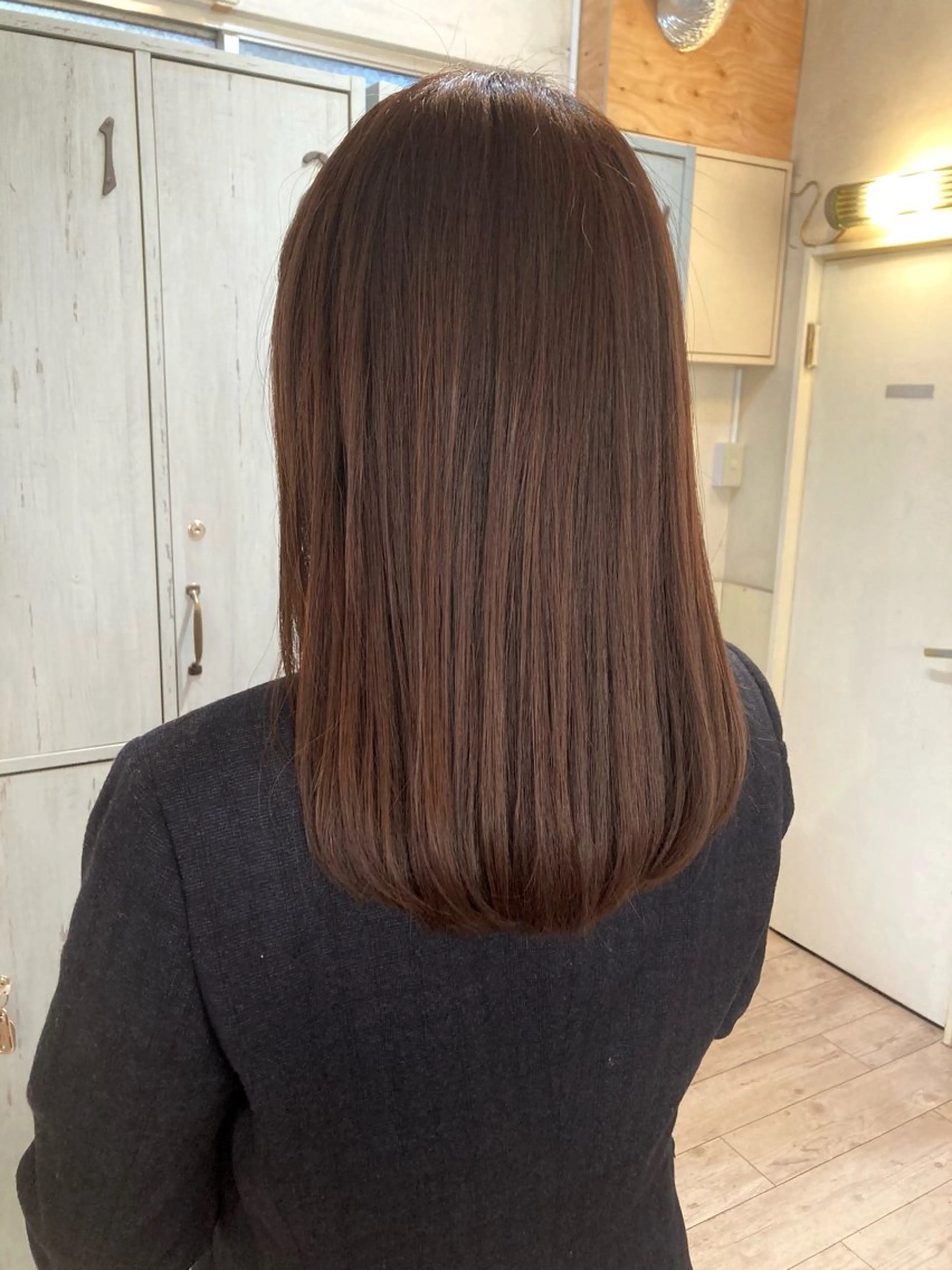 セミロング 横浜駅/ツヤ髪美容師 吉田のヘアスタイル