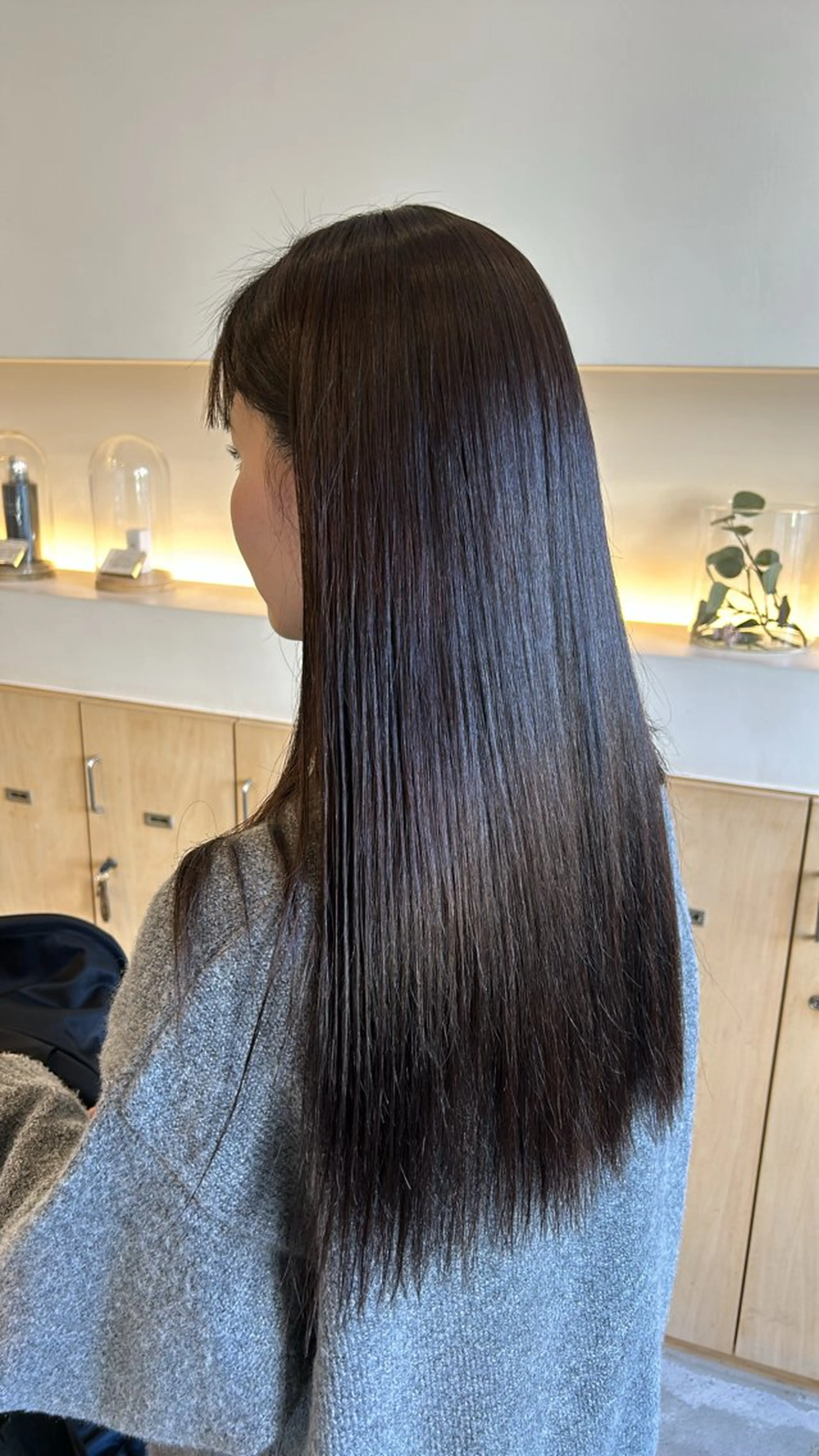 ロング カラー ブラウンカラー 透明感カラー オリーブブラウン cotton小田原店所属・中村 幸永のヘアスタイル