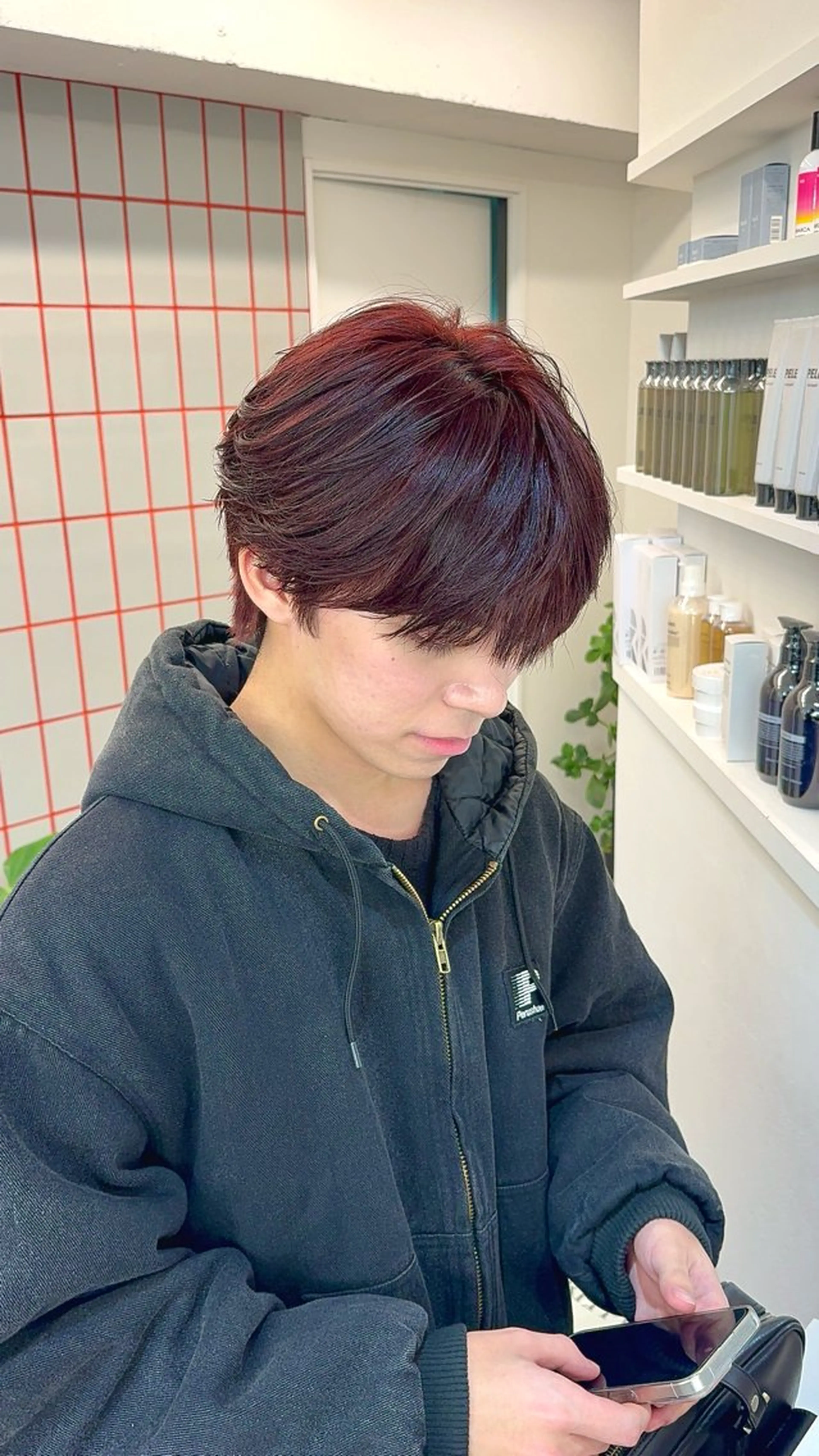 ショート カラー メンズ カット ヘアカラー ハイトーン特化🌟 カワシマシュンスケのヘアスタイル