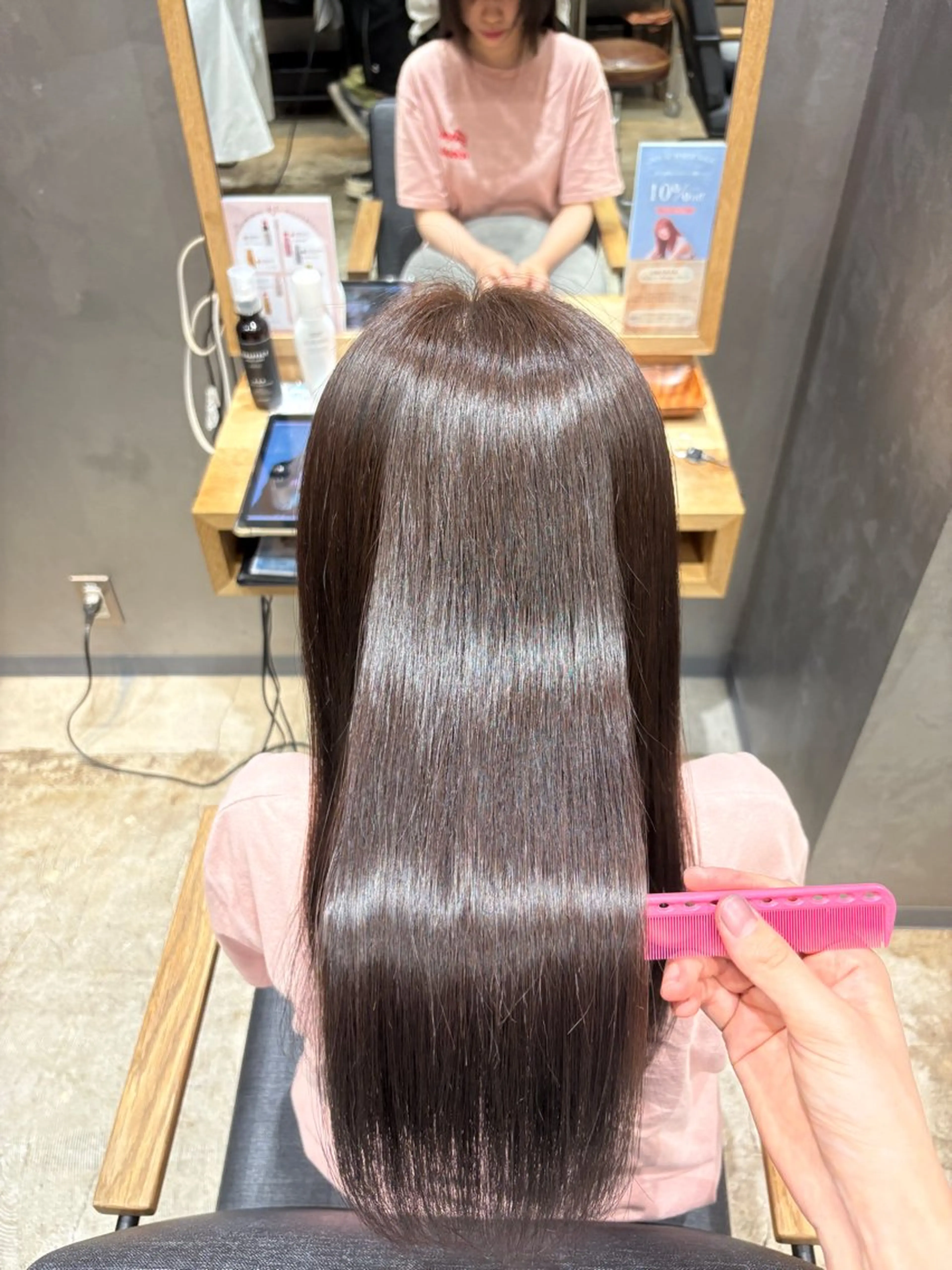 ロング カラー Inity心斎橋/ クルミのヘアスタイル