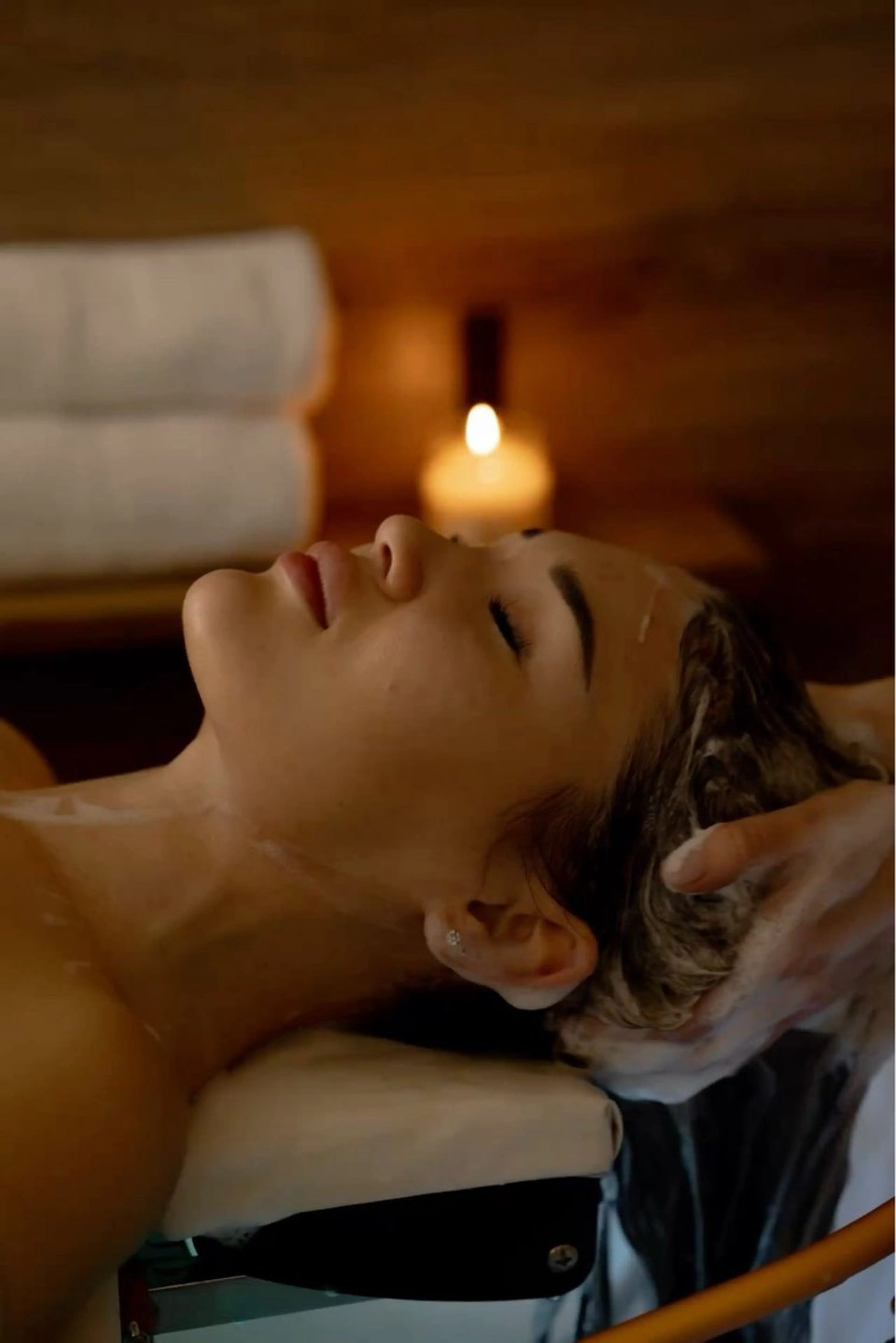 【4stepのトリートメント付】スキャルプ＆ヘアエステ(シャンプー、ブロー込み)の写真