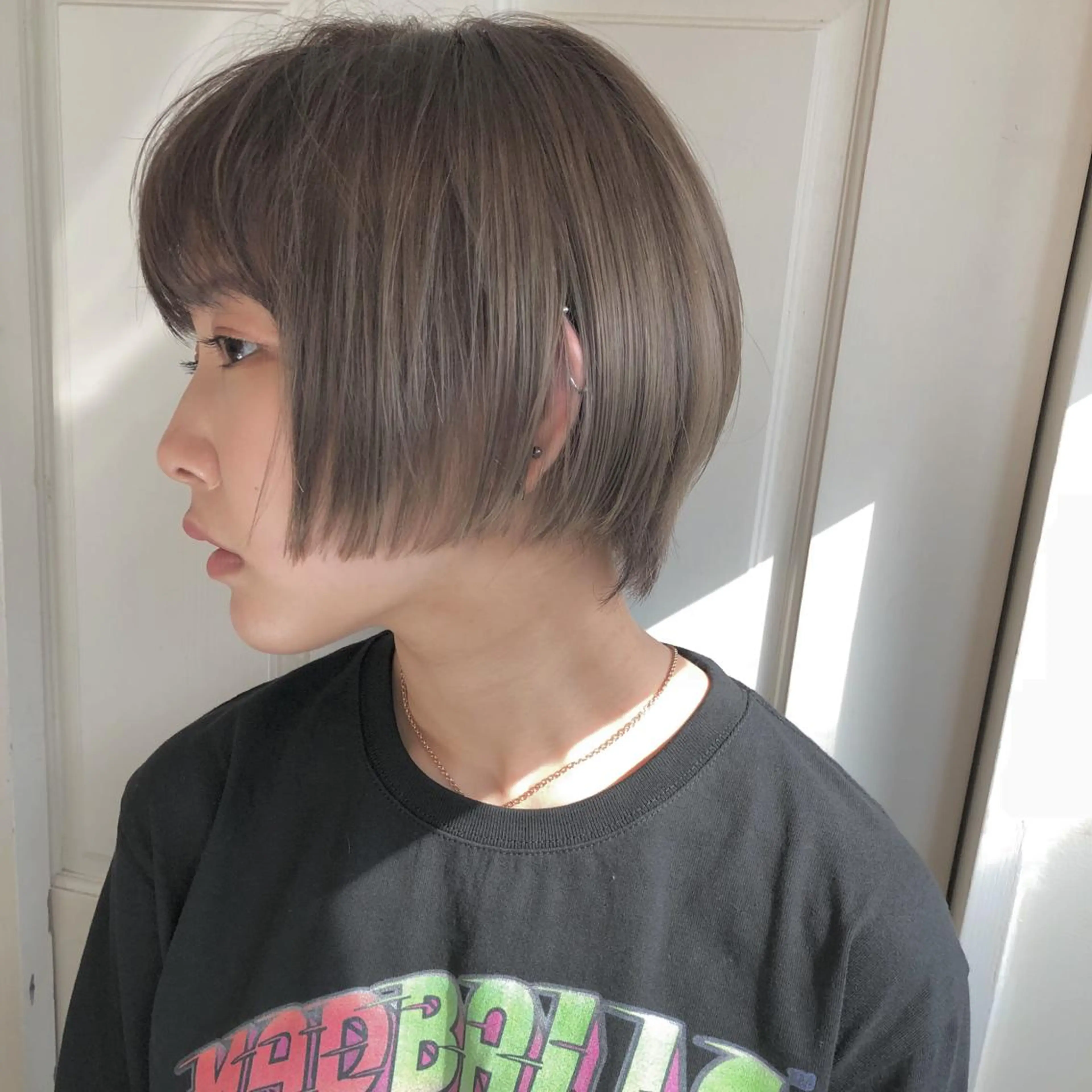 ショート カット ヘアカラー トリートメント 🌸ハイトーン 新田　廉 🌸のヘアスタイル